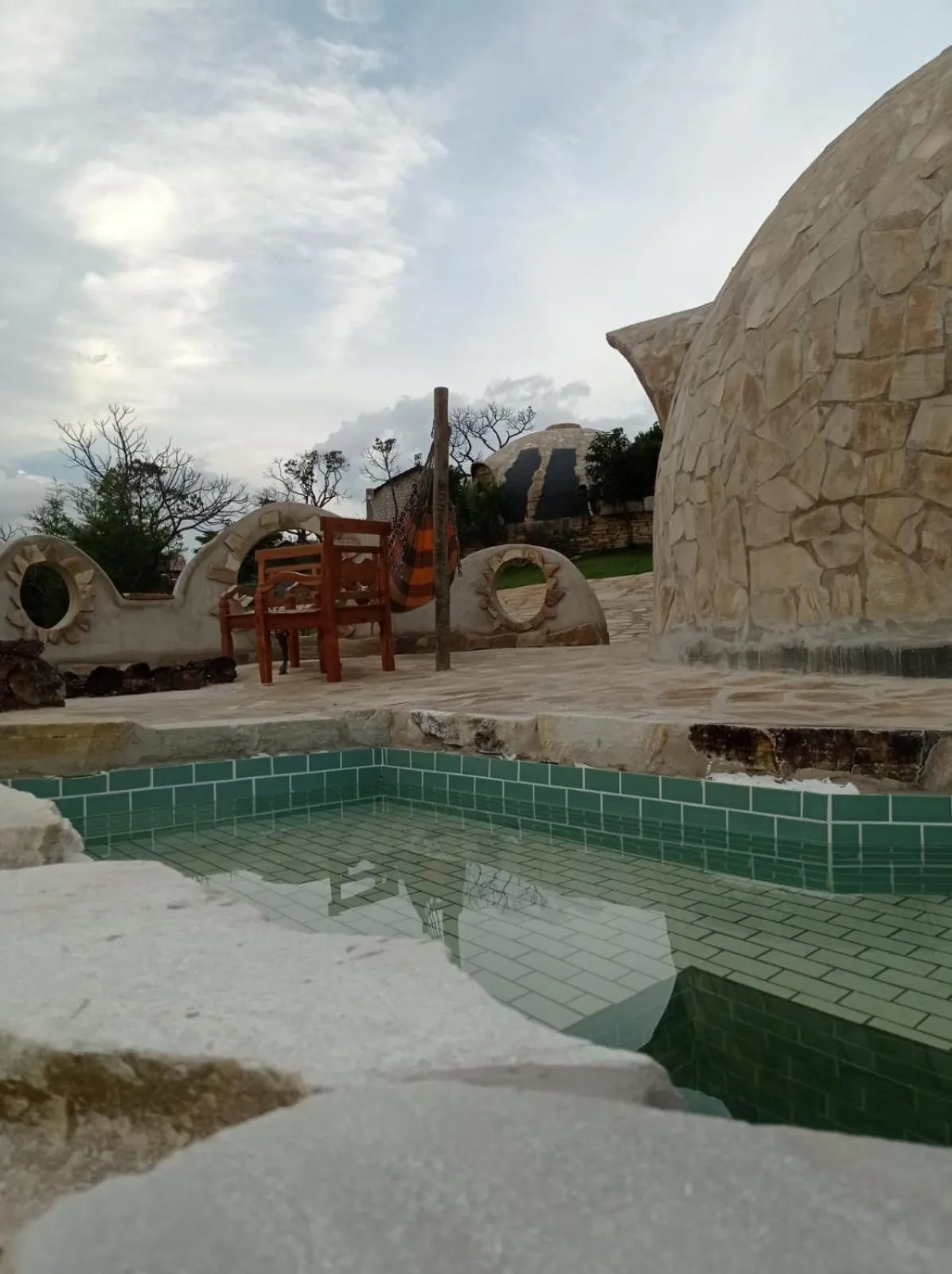 Swimming pool in Pousada Chalé da Montanha São Thomé das Letras