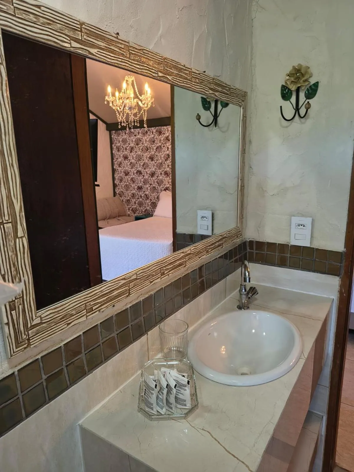 Bathroom in Pousada Chalé da Montanha São Thomé das Letras