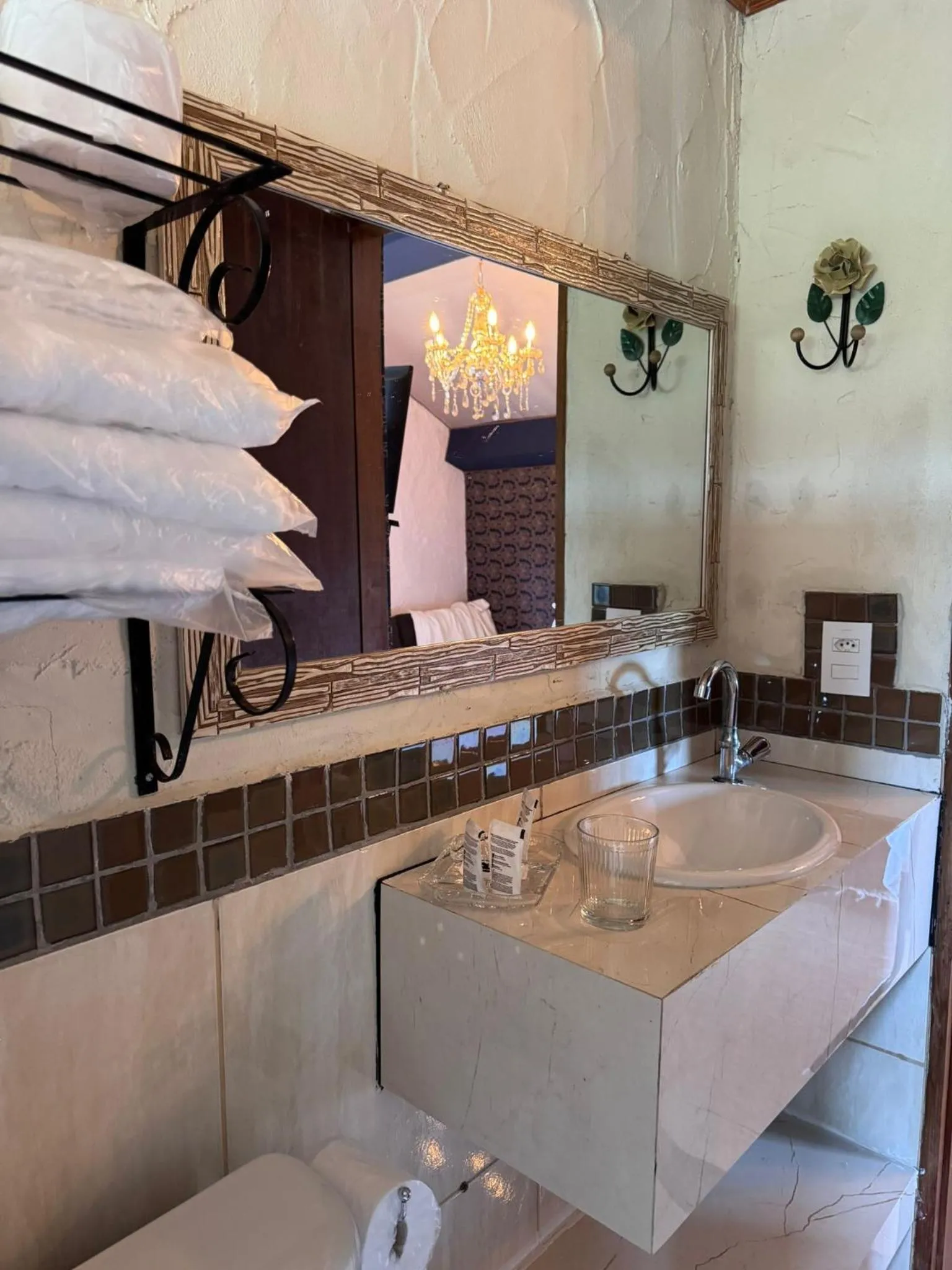 Bathroom in Pousada Chalé da Montanha São Thomé das Letras