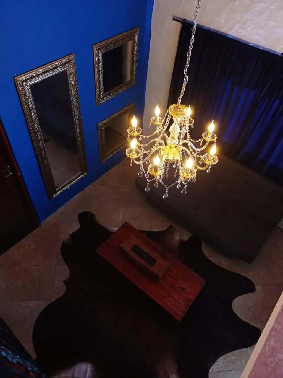Living room in Pousada Chalé da Montanha São Thomé das Letras
