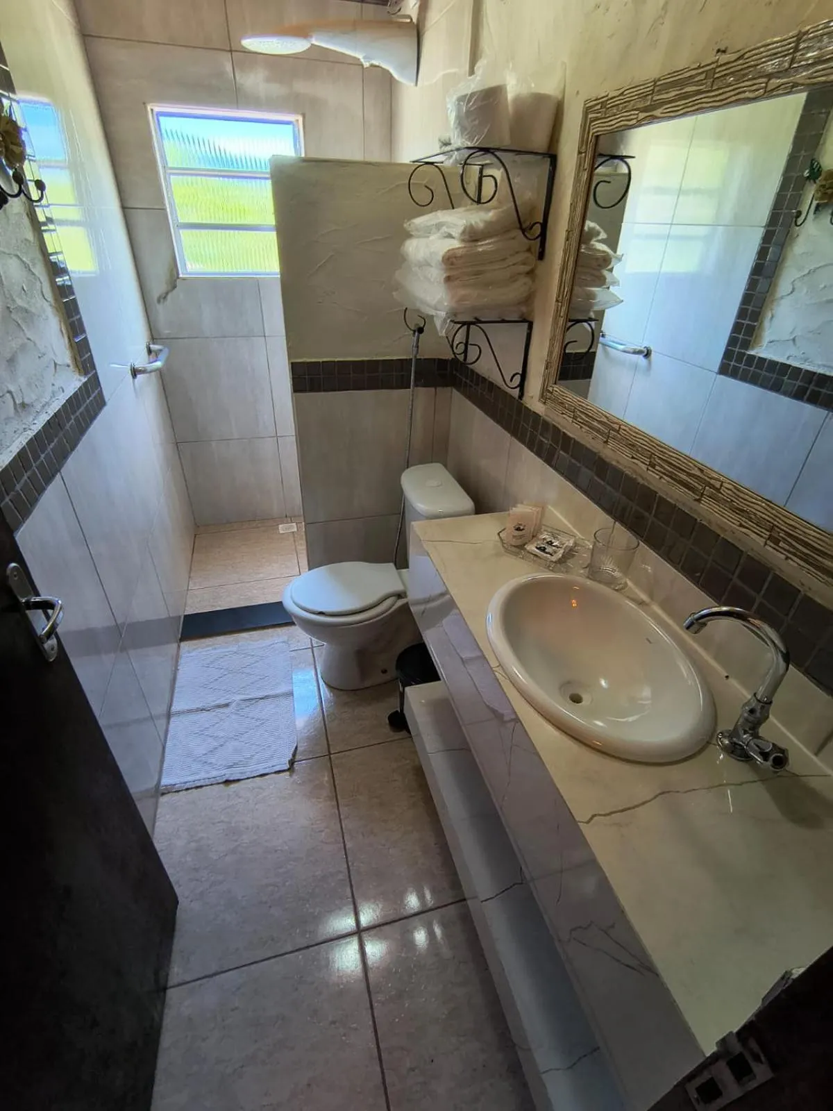 Bathroom in Pousada Chalé da Montanha São Thomé das Letras