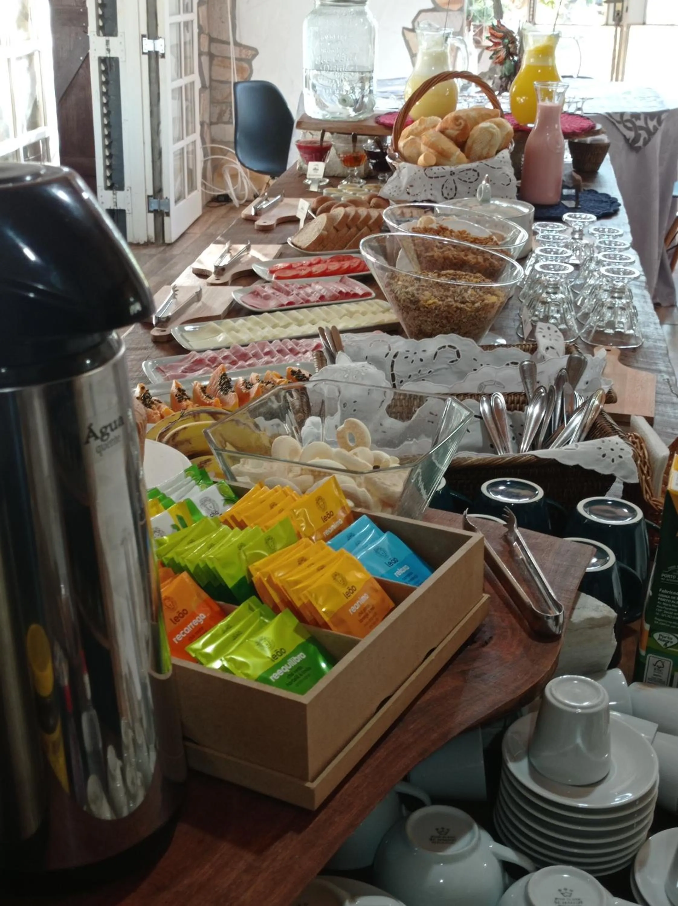 Breakfast in Pousada Chalé da Montanha São Thomé das Letras