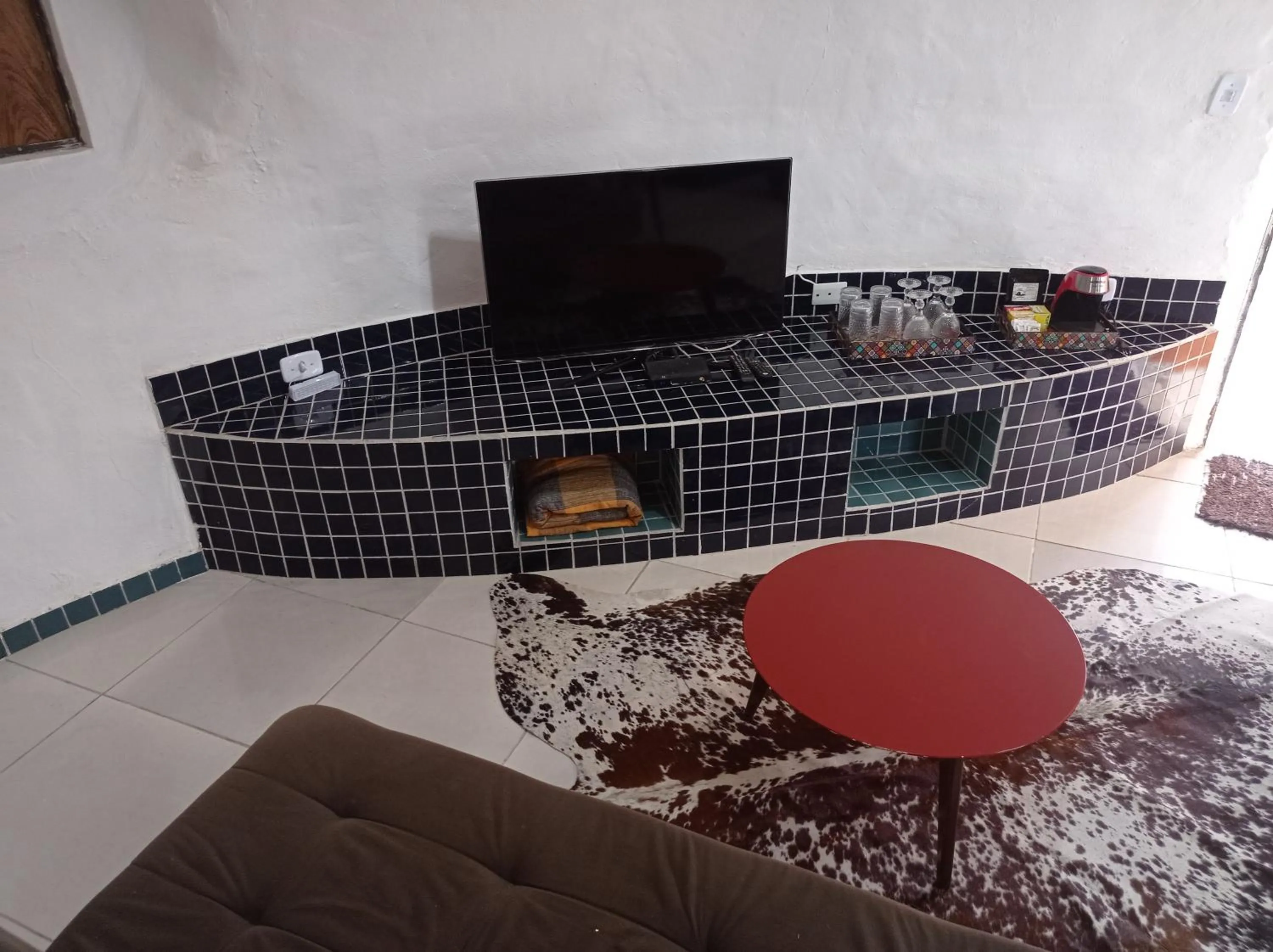 TV and multimedia in Pousada Chalé da Montanha São Thomé das Letras