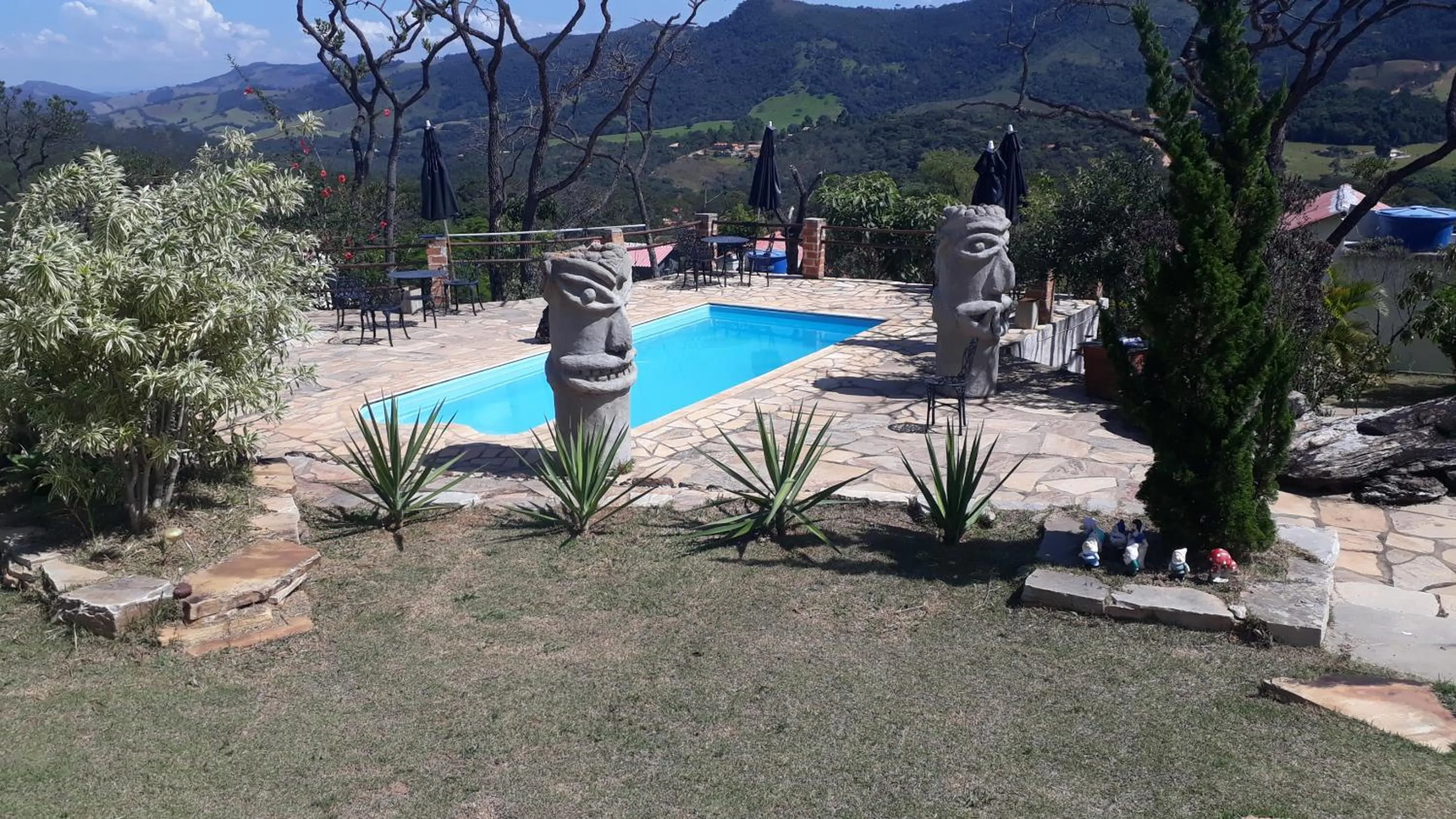 Natural landscape in Pousada Chalé da Montanha São Thomé das Letras