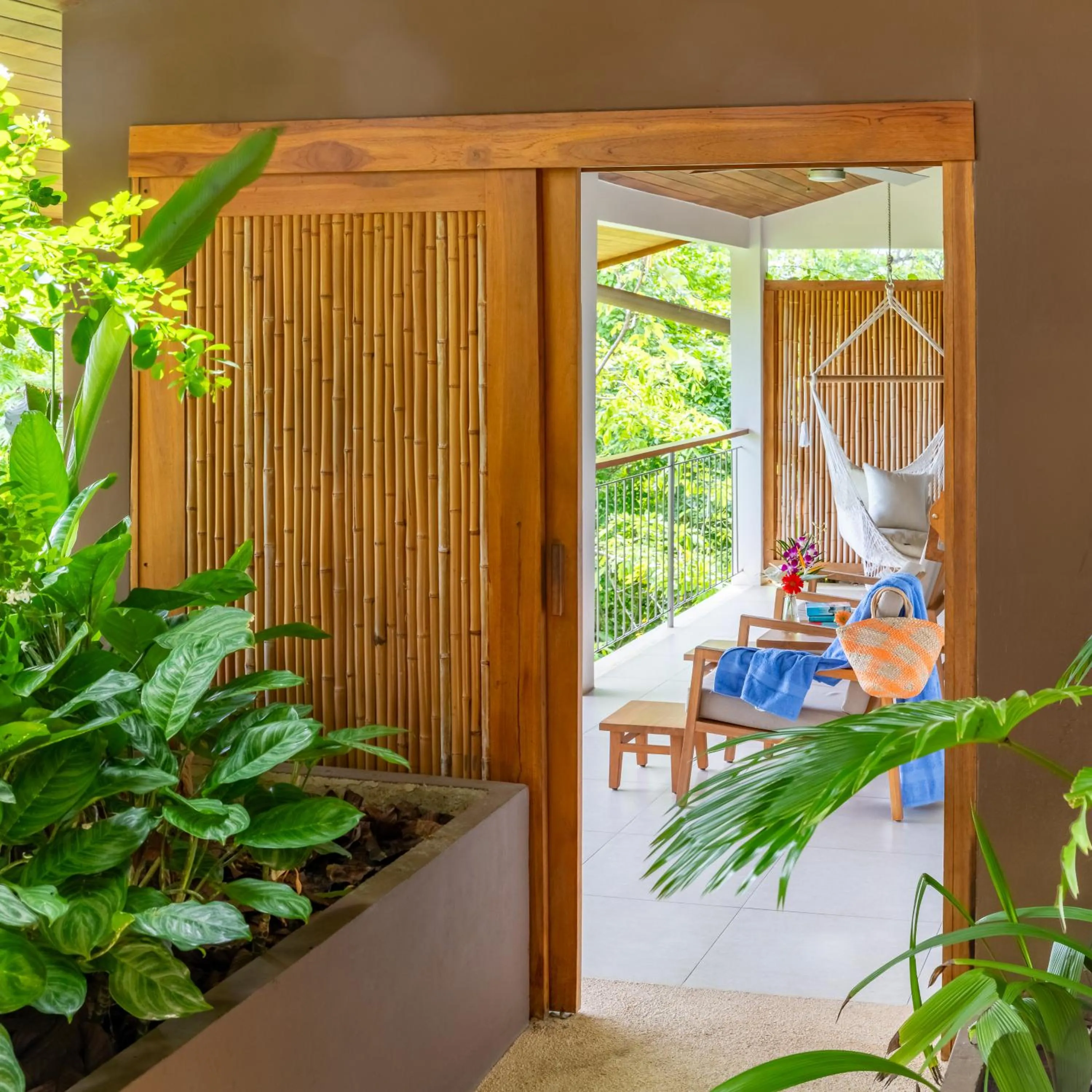 Balcony/Terrace in Hotel Boutique Lagarta Lodge