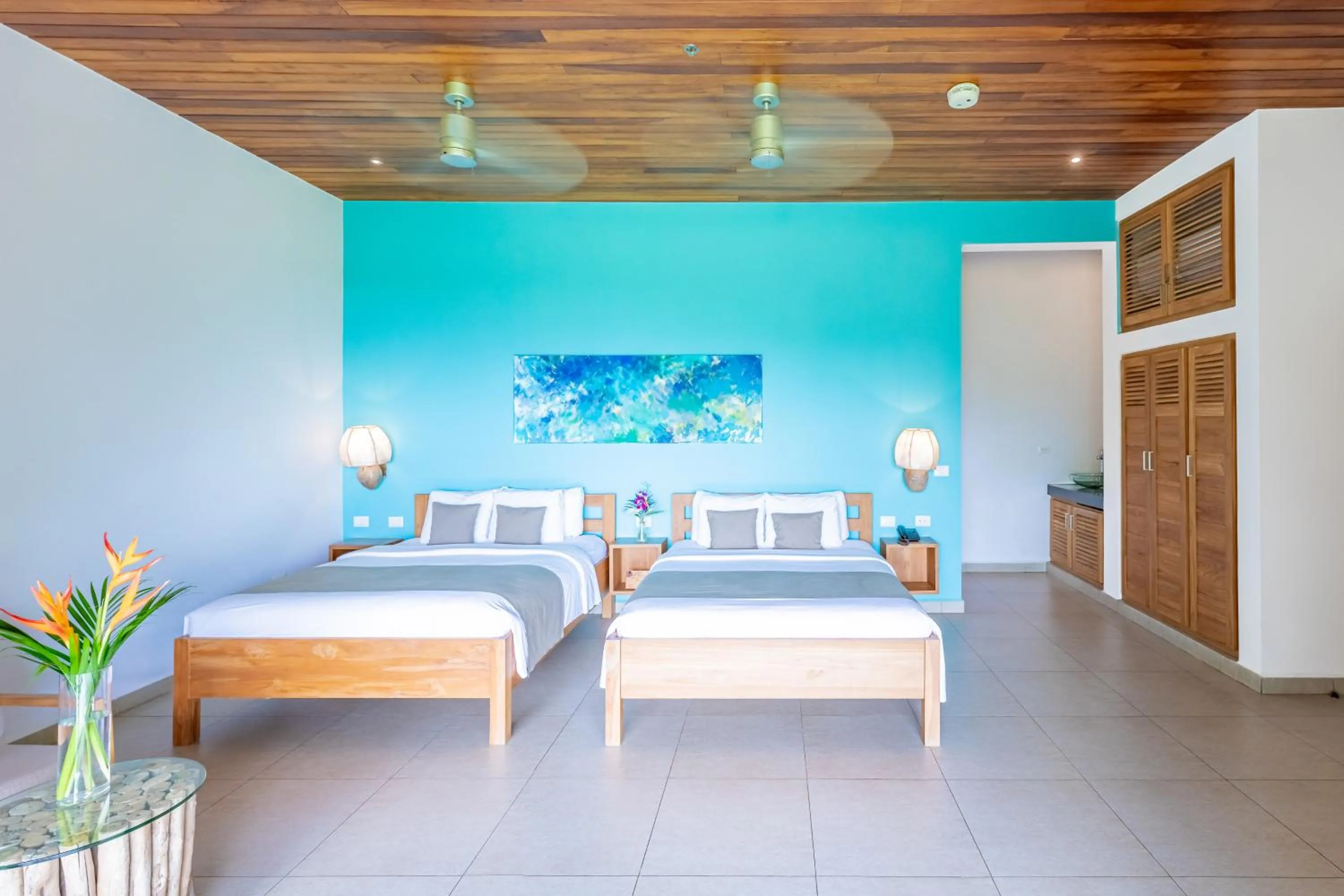 Bed in Hotel Boutique Lagarta Lodge