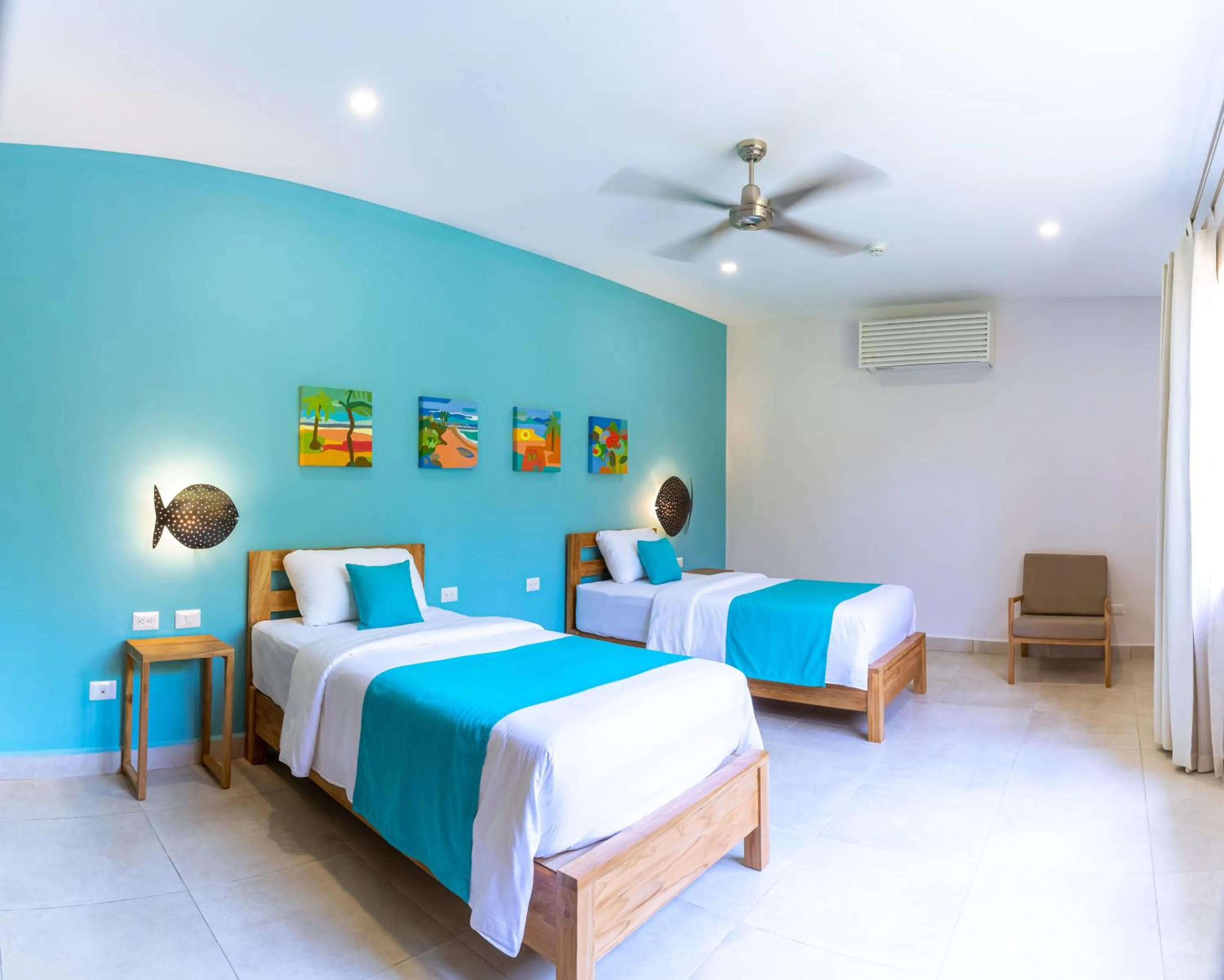 Bed in Hotel Boutique Lagarta Lodge