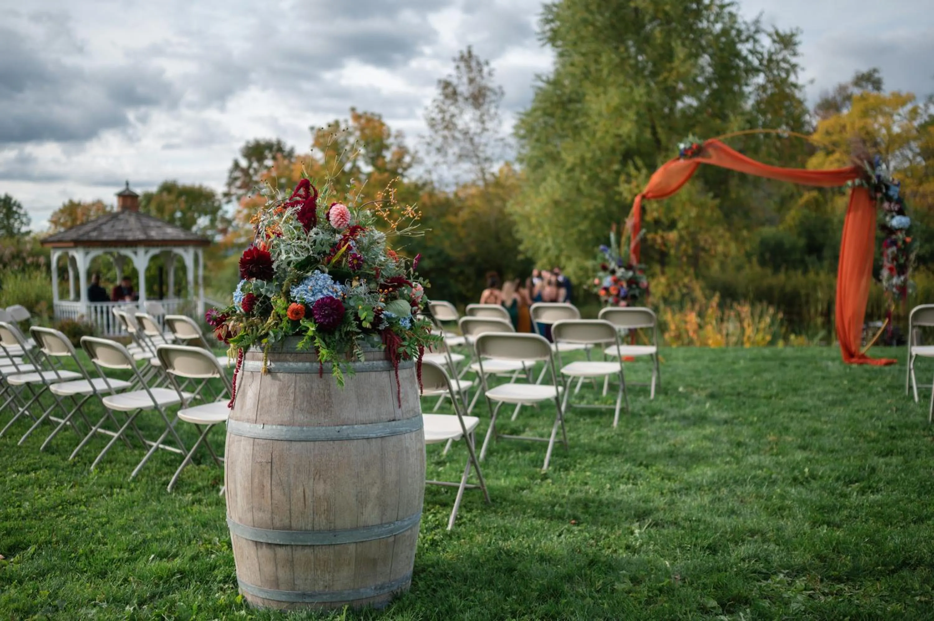 wedding in La Tourelle Inn & Spa