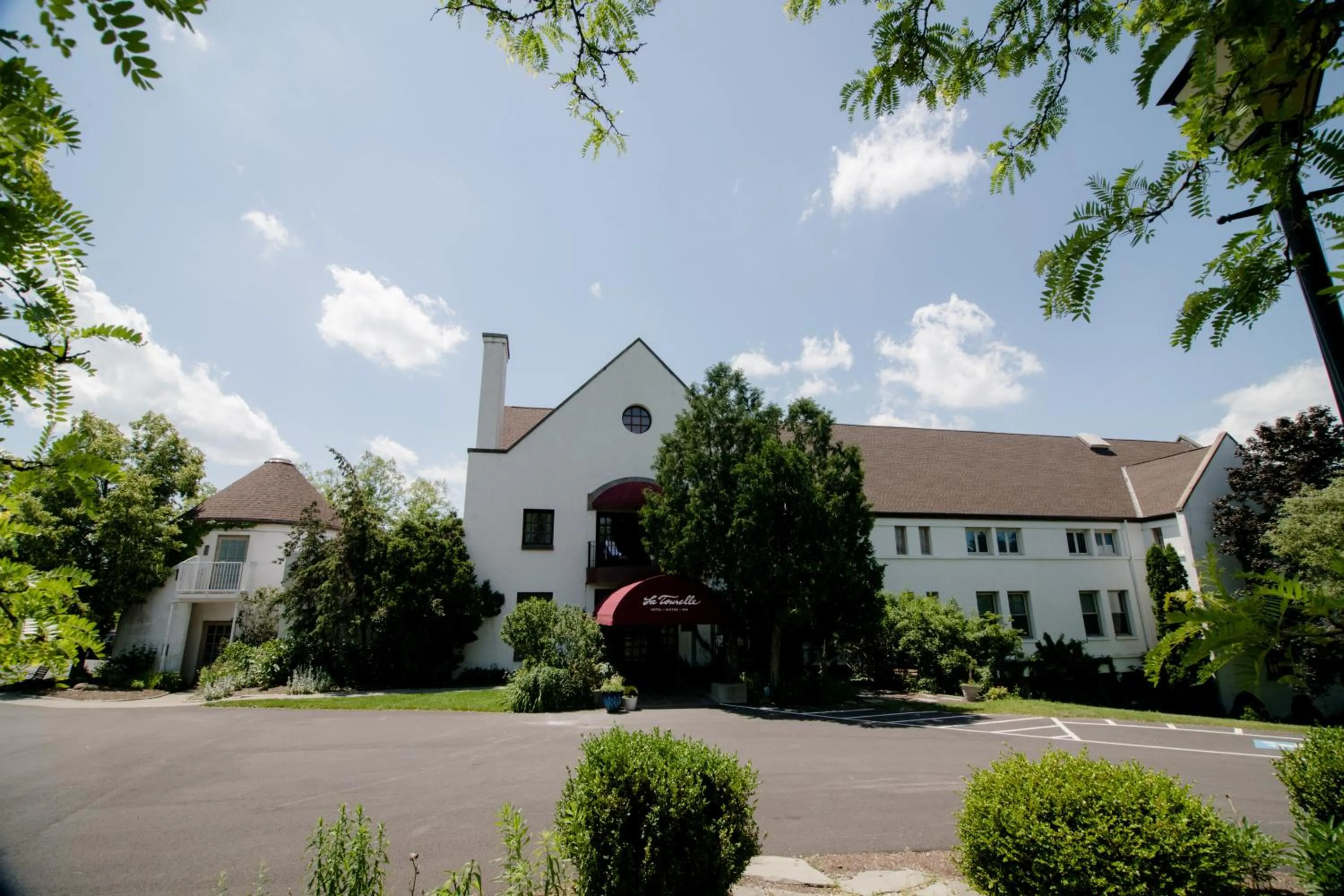 Property building in La Tourelle Inn & Spa