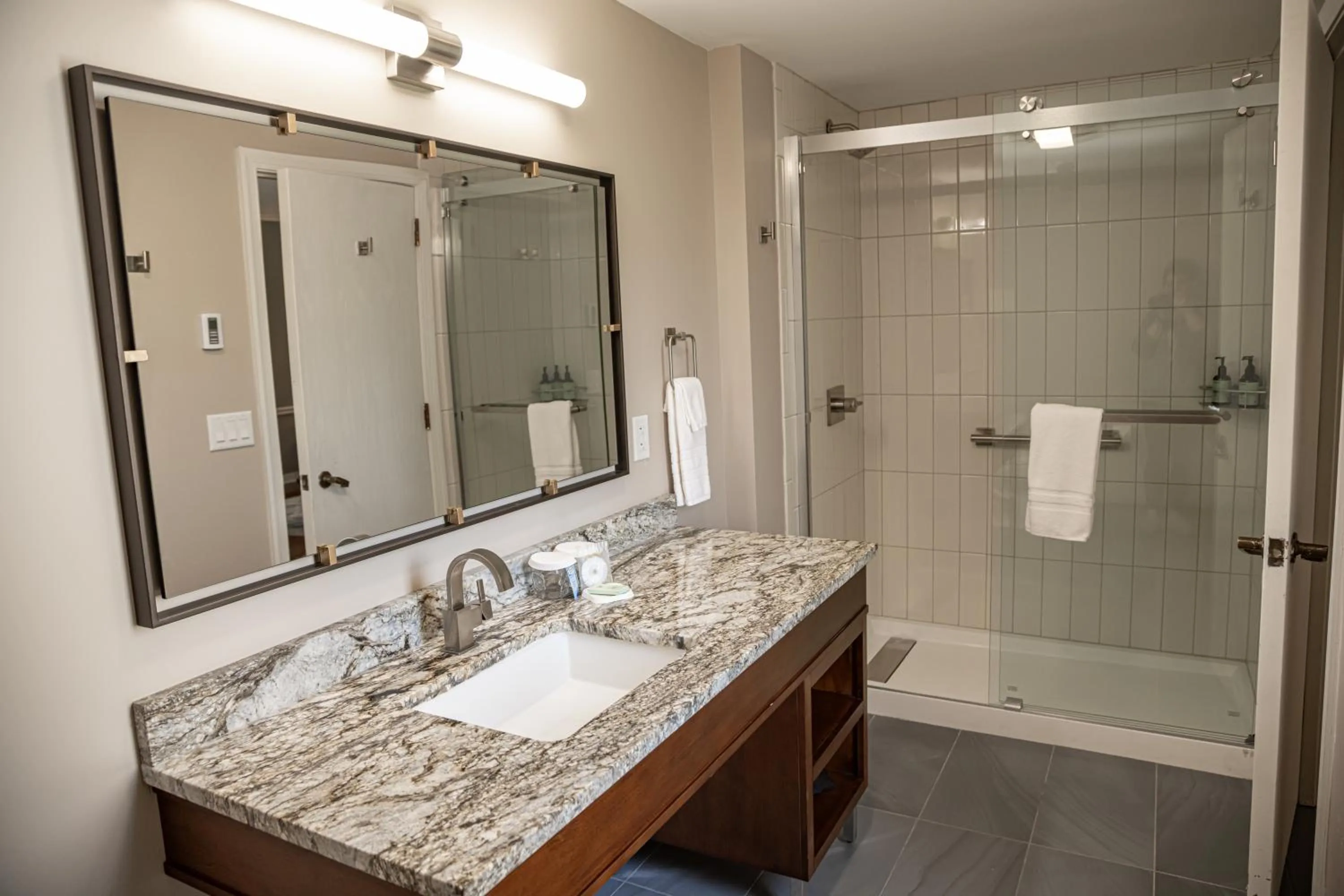 Bathroom in La Tourelle Inn & Spa