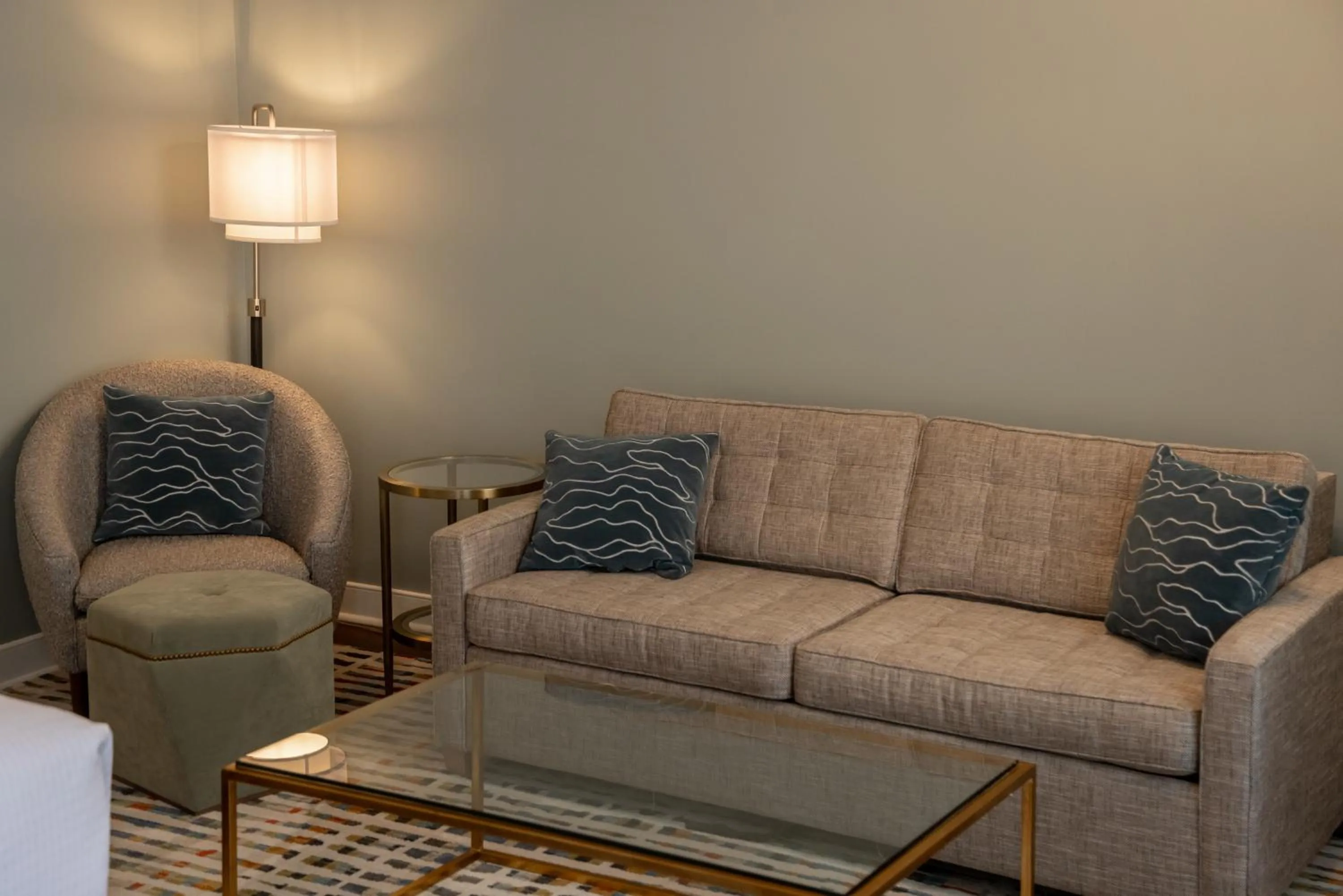 Seating area in La Tourelle Inn & Spa