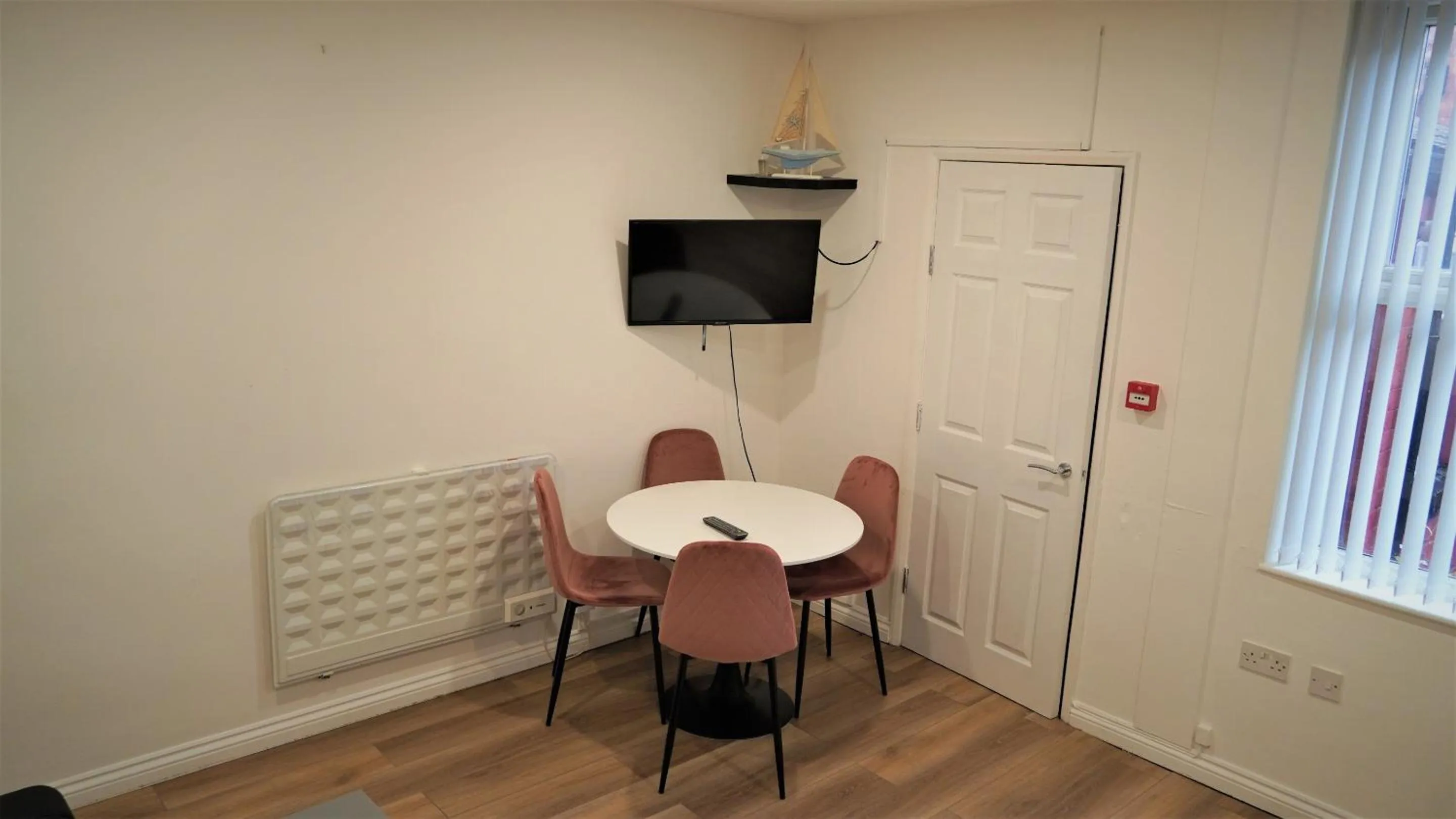 Living room in Ruth Apartments