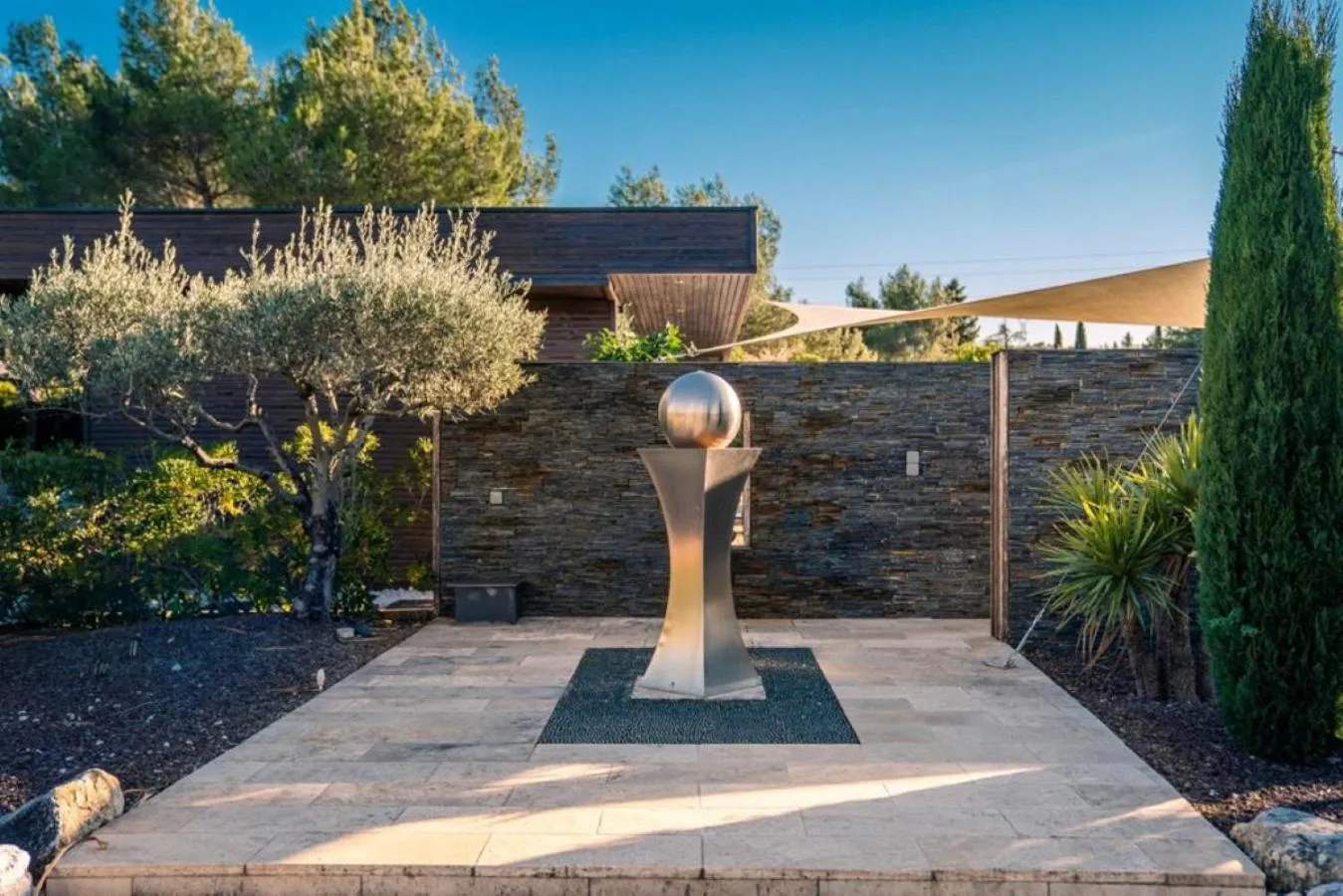 Garden in Mas des Cigales