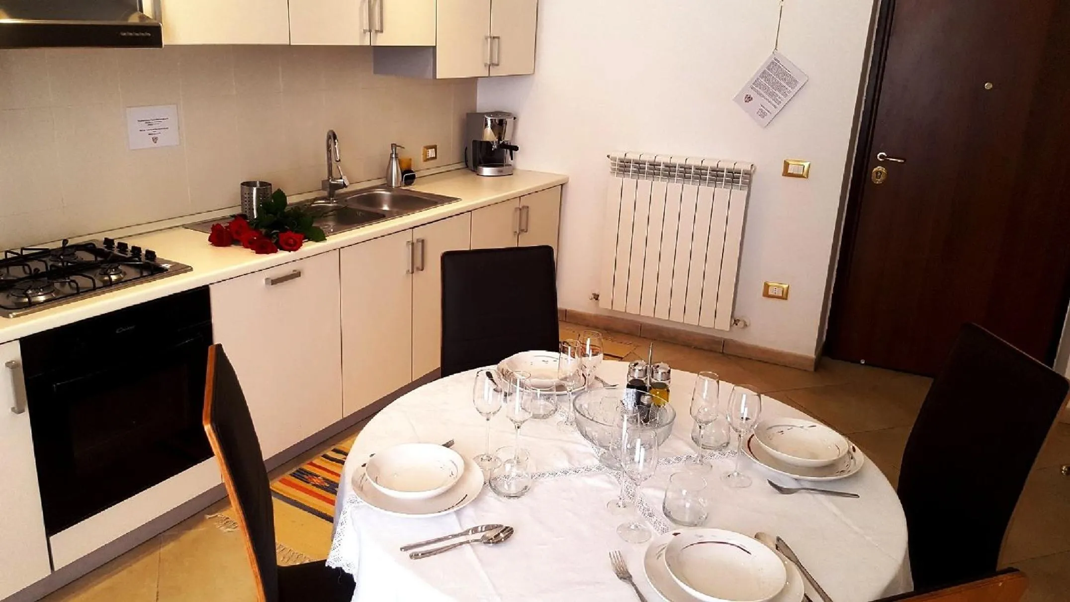 Kitchen or kitchenette in Palazzo Zimatore Residenza D'Epoca