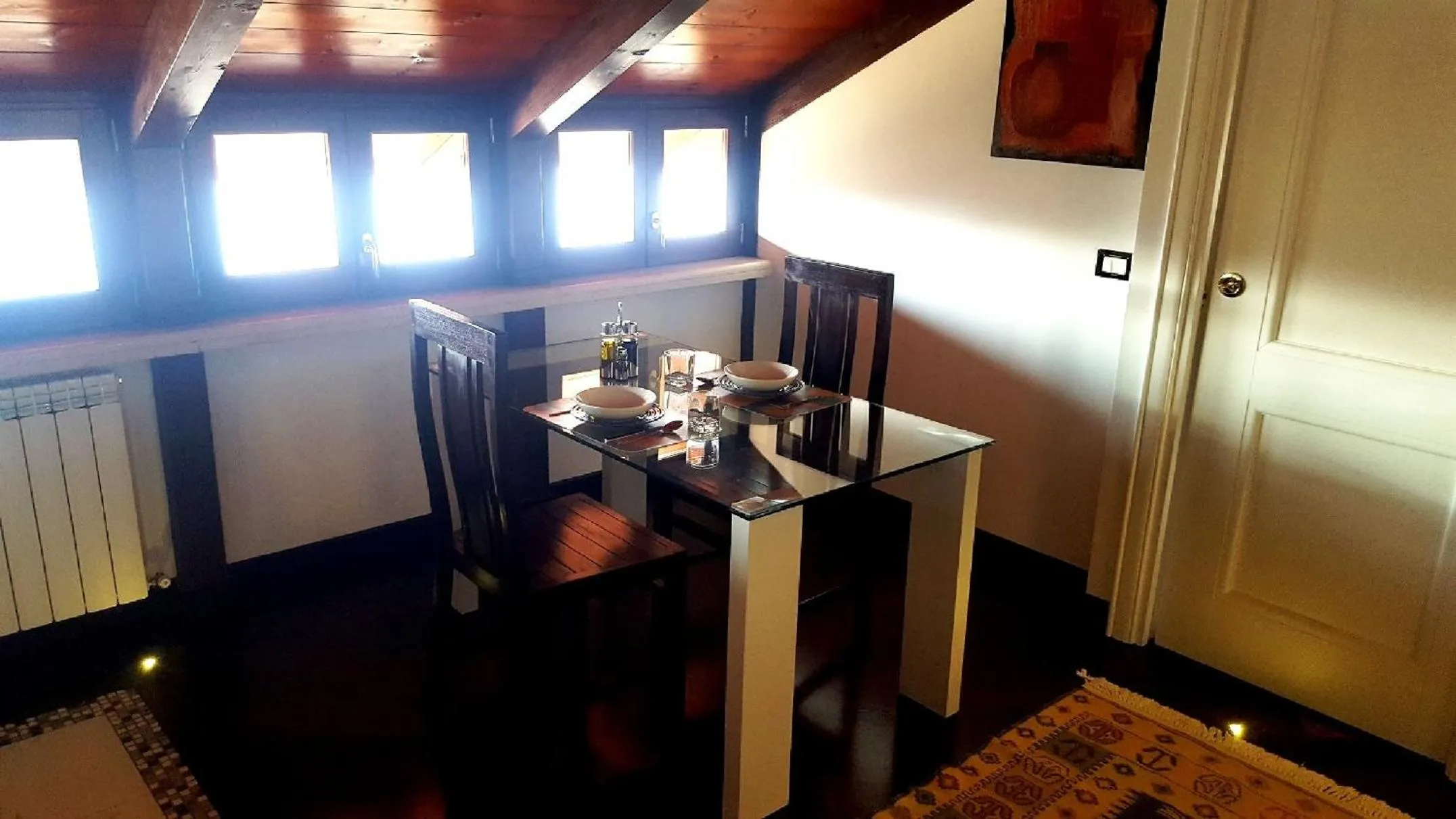 Dining area in Palazzo Zimatore Residenza D'Epoca