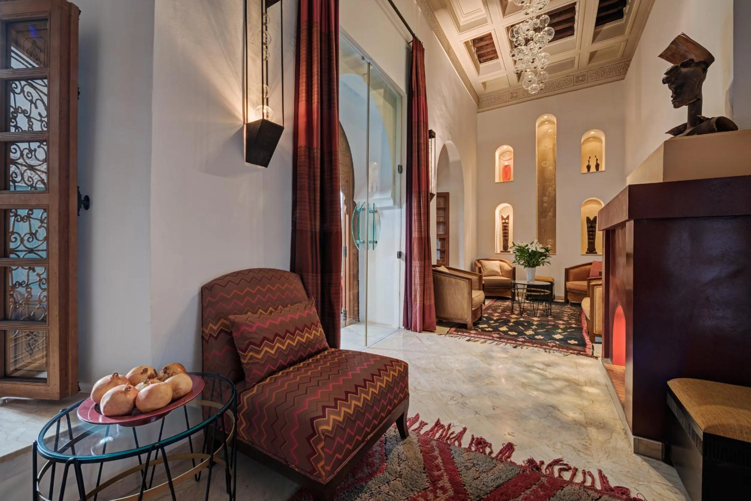 Lounge or bar in Riad Siwan
