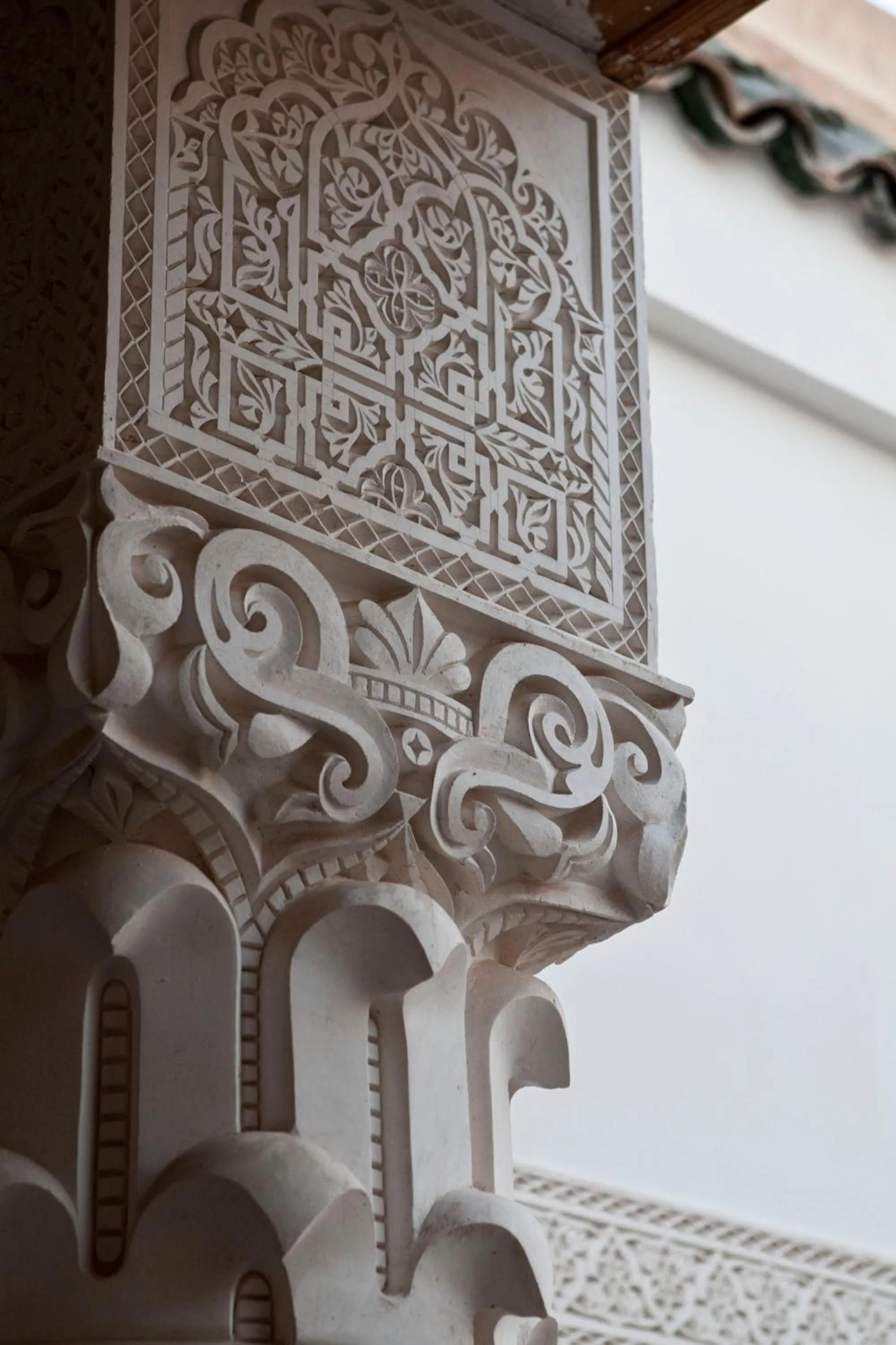 Decorative detail in Riad Siwan