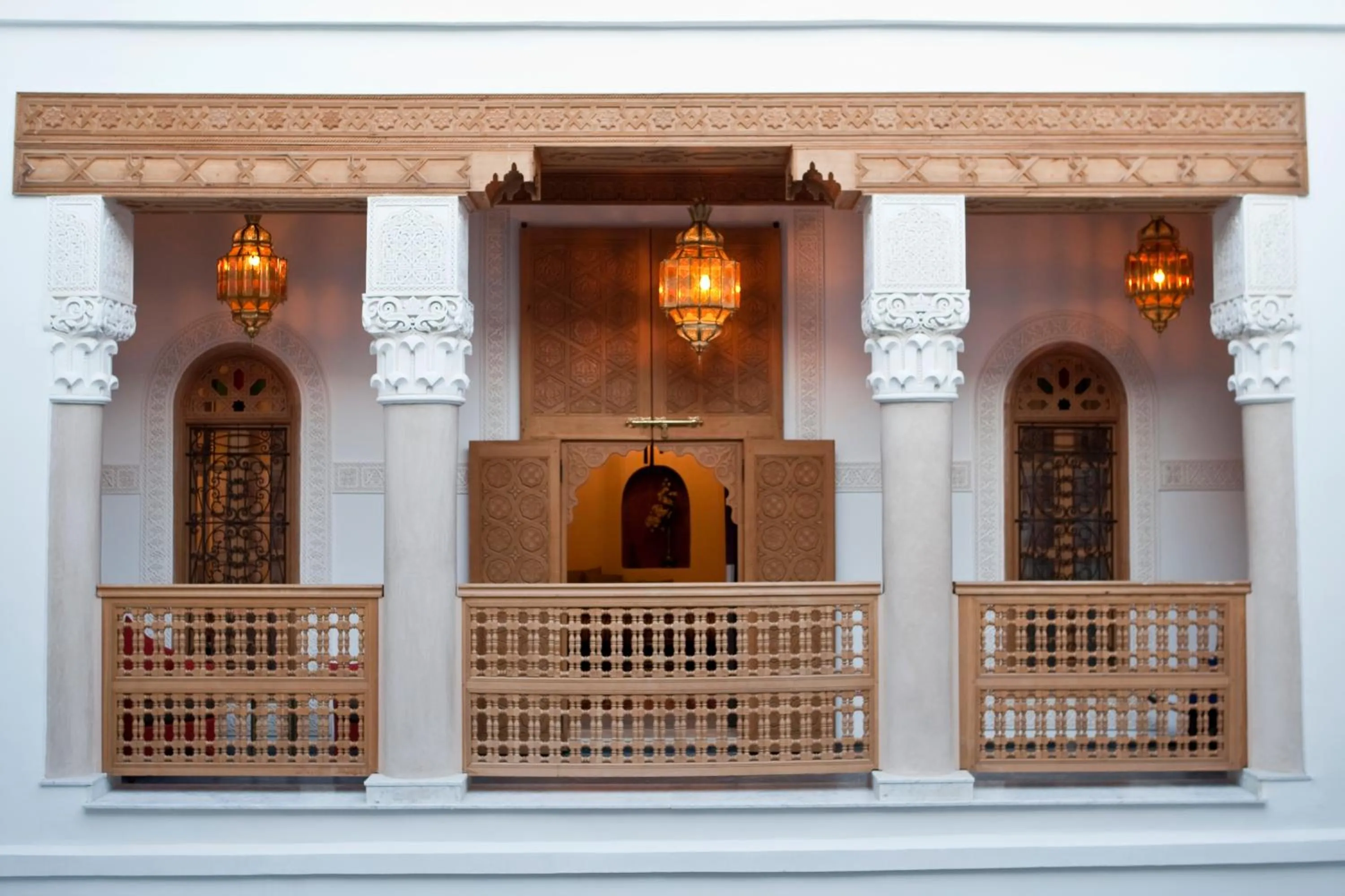 Balcony/Terrace in Riad Siwan
