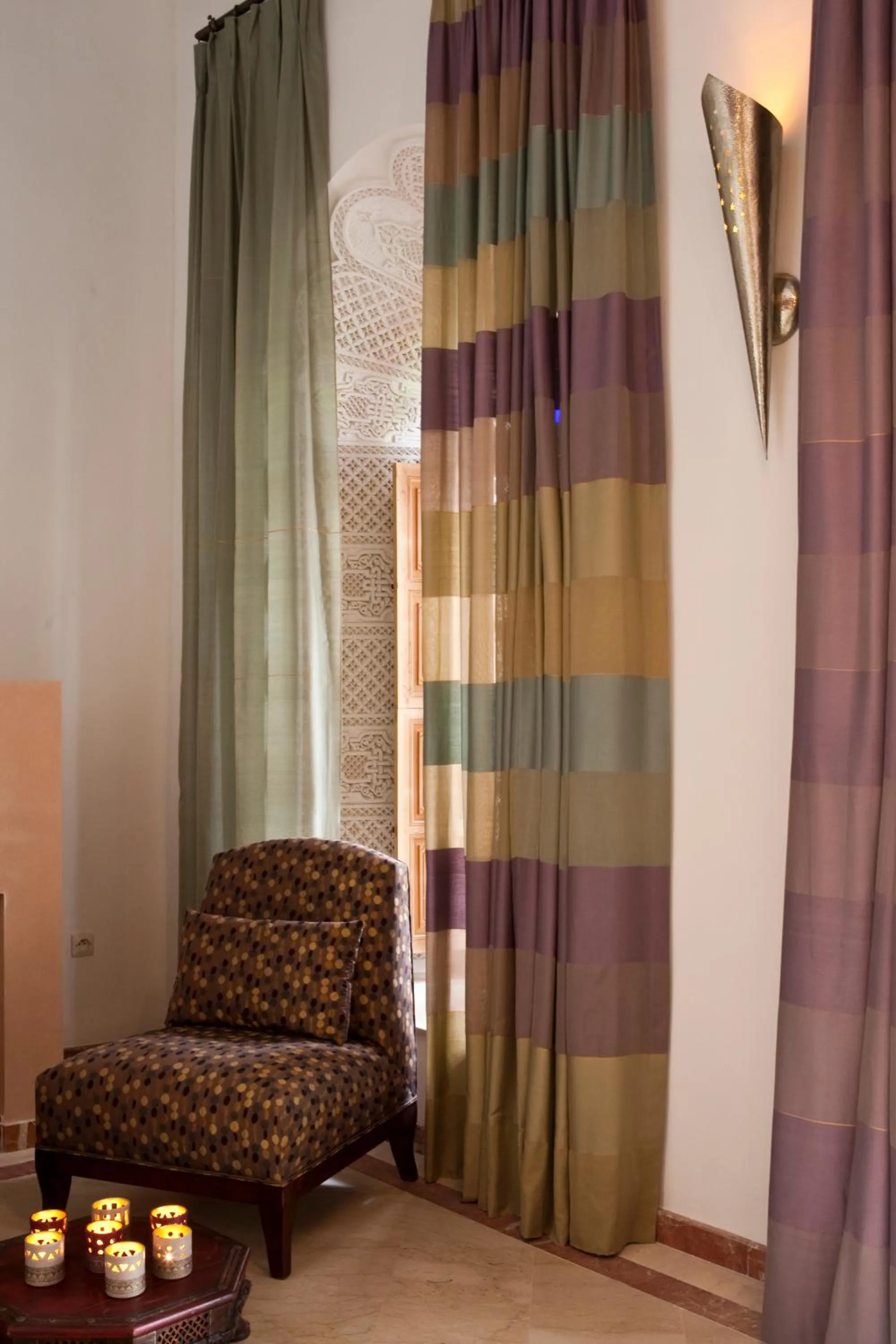 Decorative detail in Riad Siwan