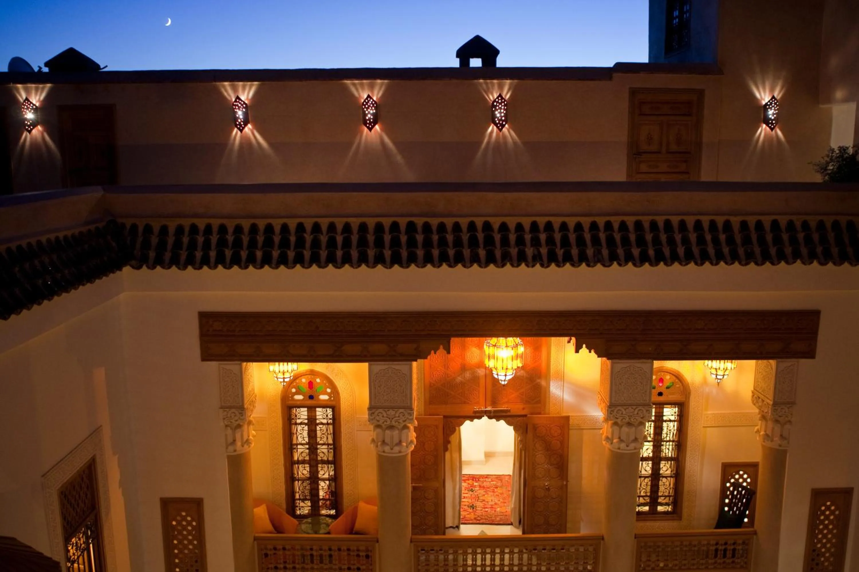Balcony/Terrace in Riad Siwan