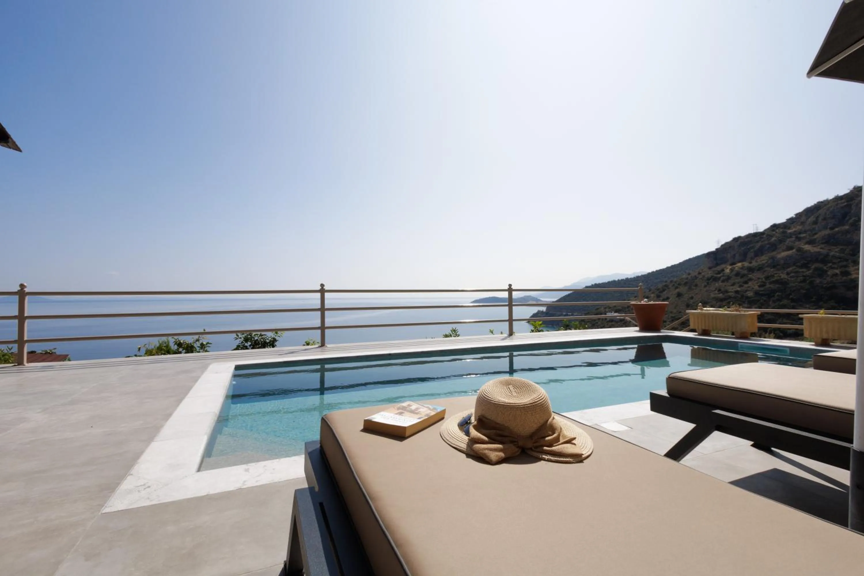 Pool view in Blue Horizon Suites