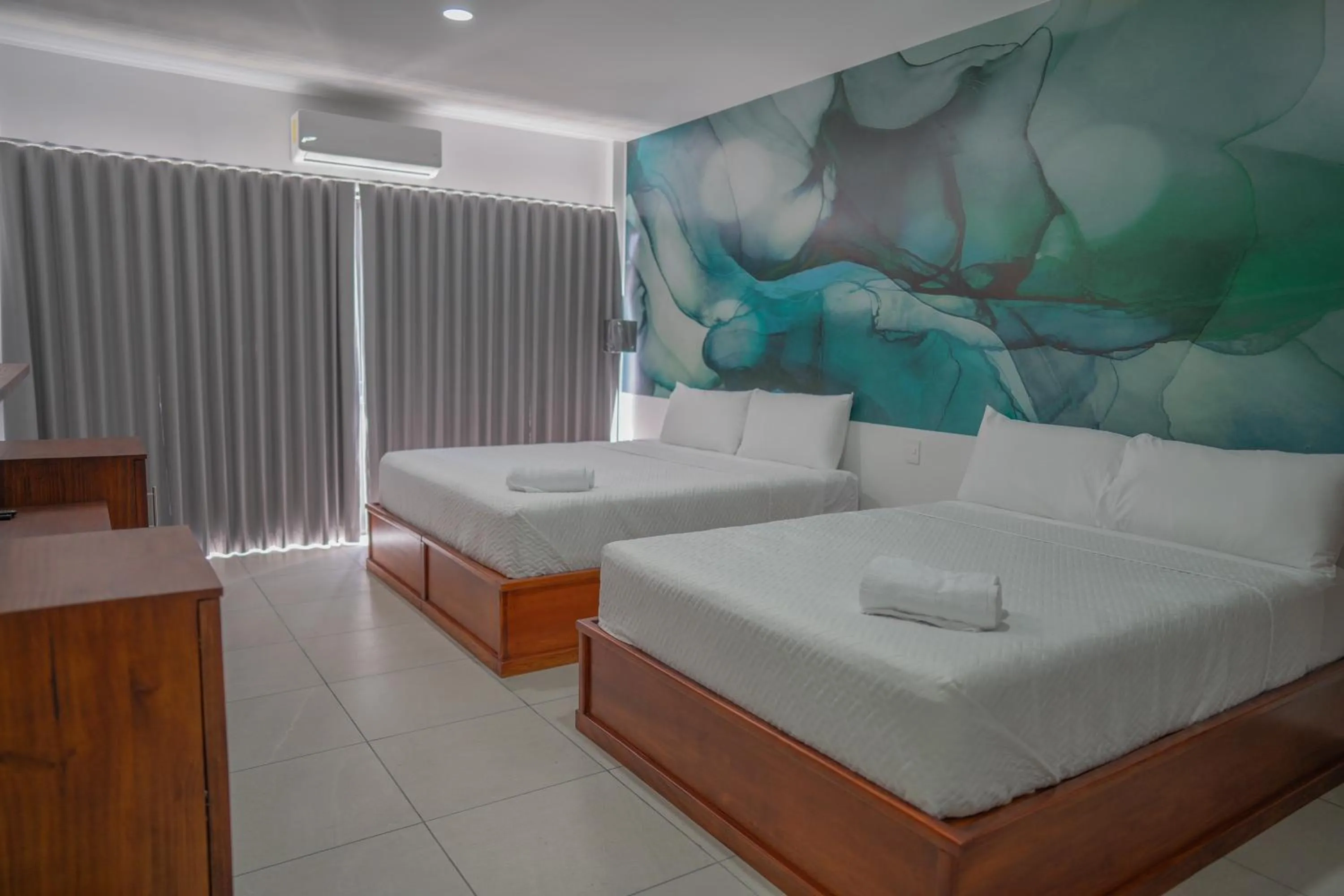 Double Room with Garden View in Coco Blue a New Beach Resort
