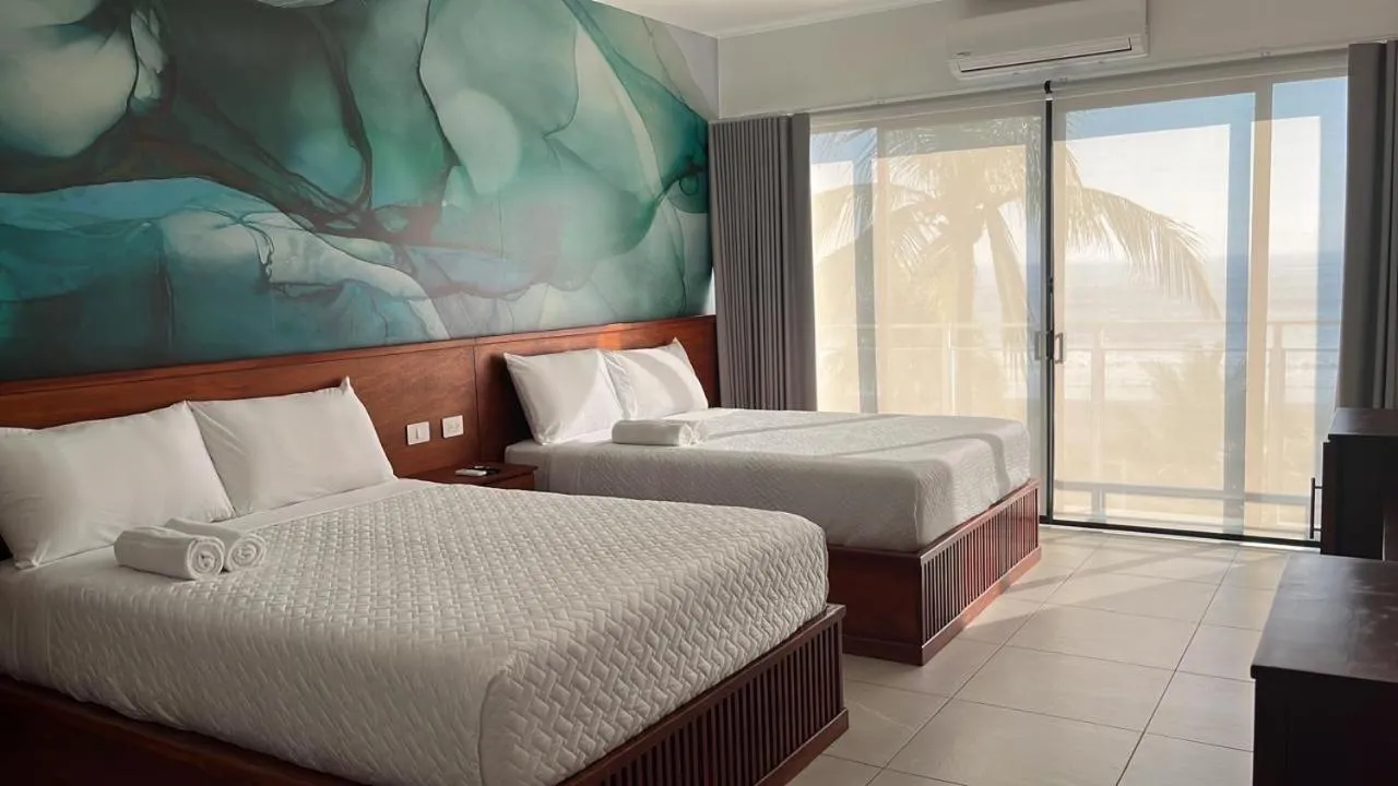 Deluxe Double Room with Sea View in Coco Blue a New Beach Resort