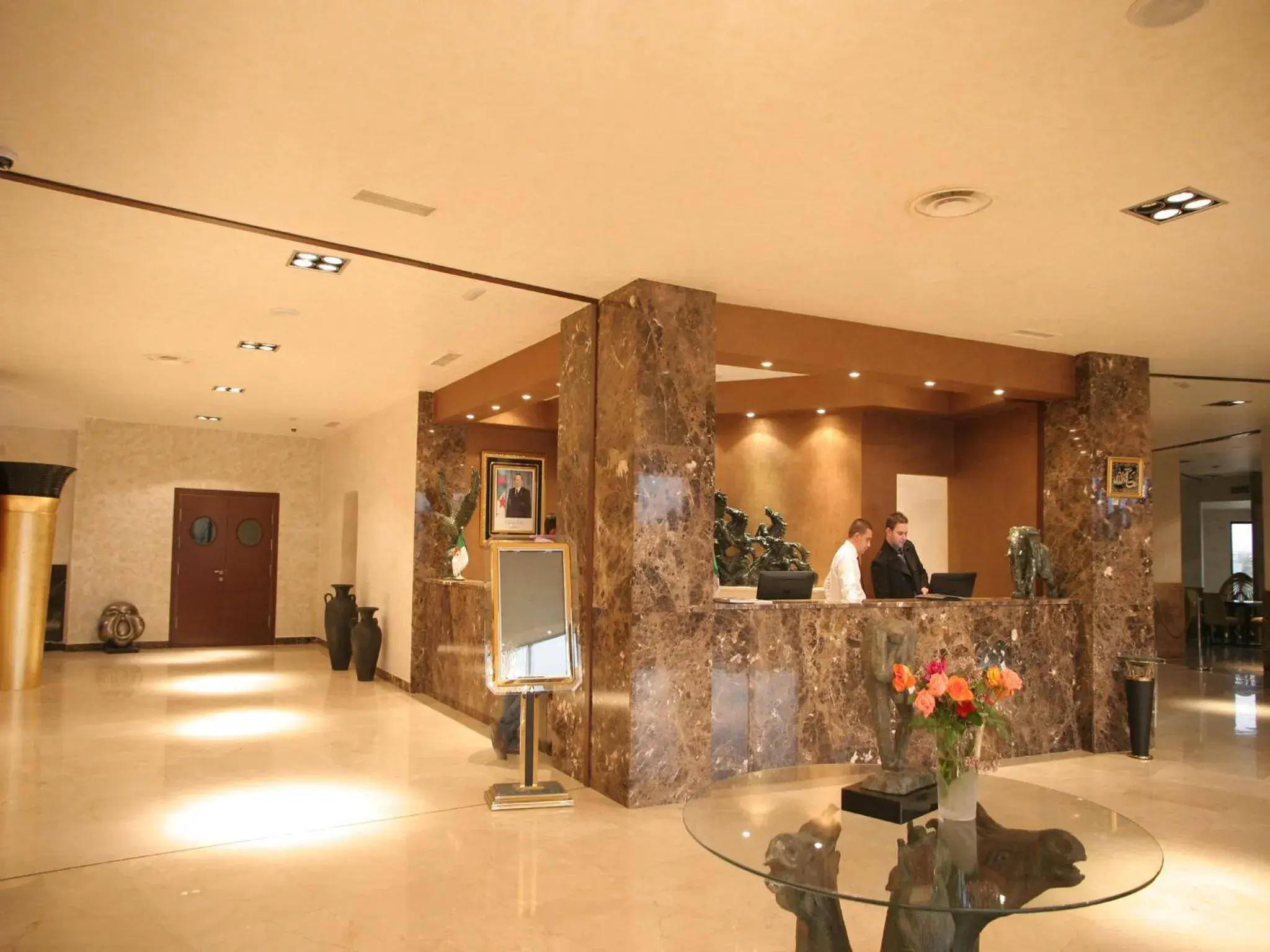 Lobby or reception in Hotel Eden Bel Abbes Lobby or reception in Hotel Eden Bel Abbes