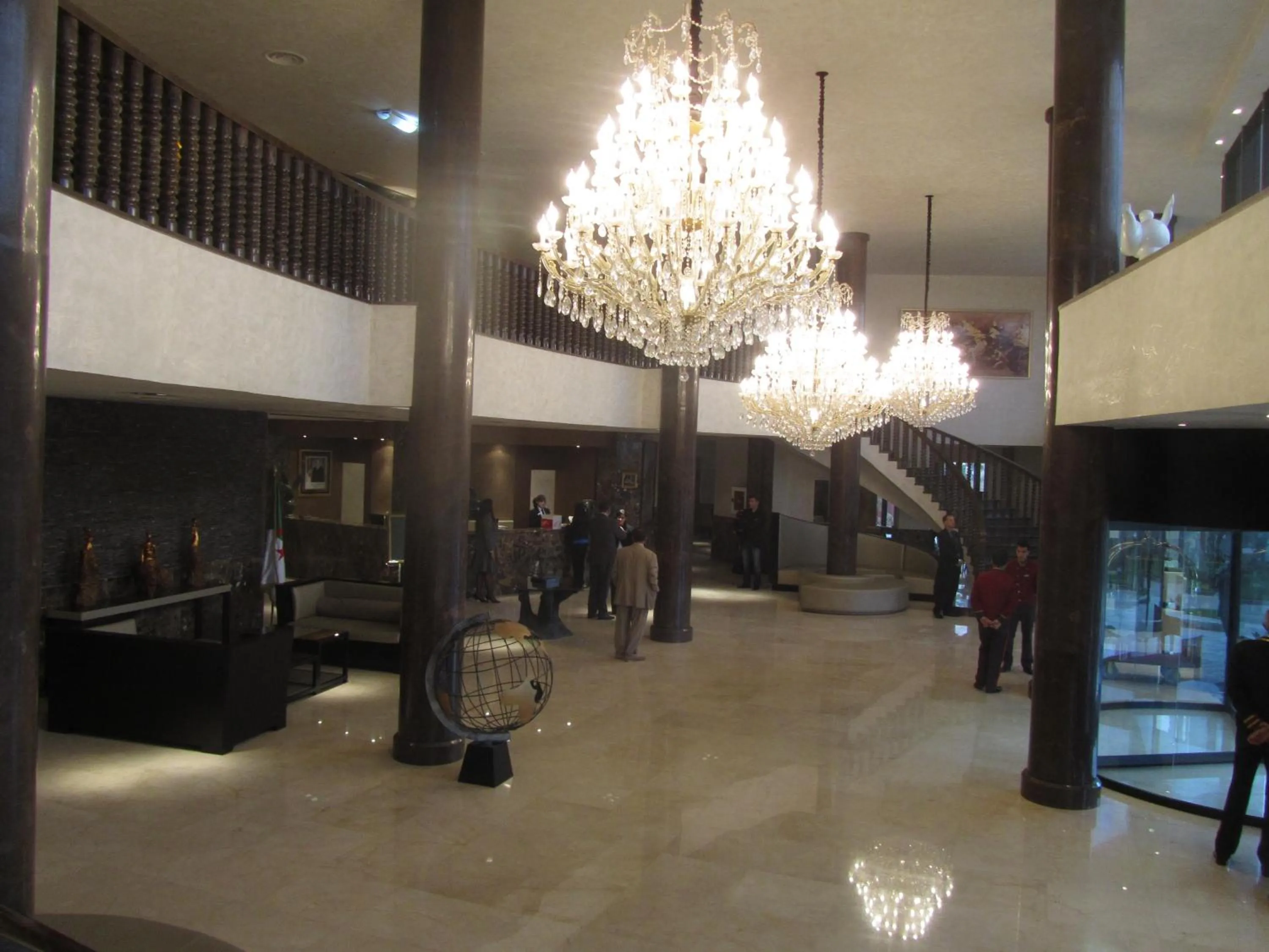 Lobby or reception in Hotel Eden Bel Abbes