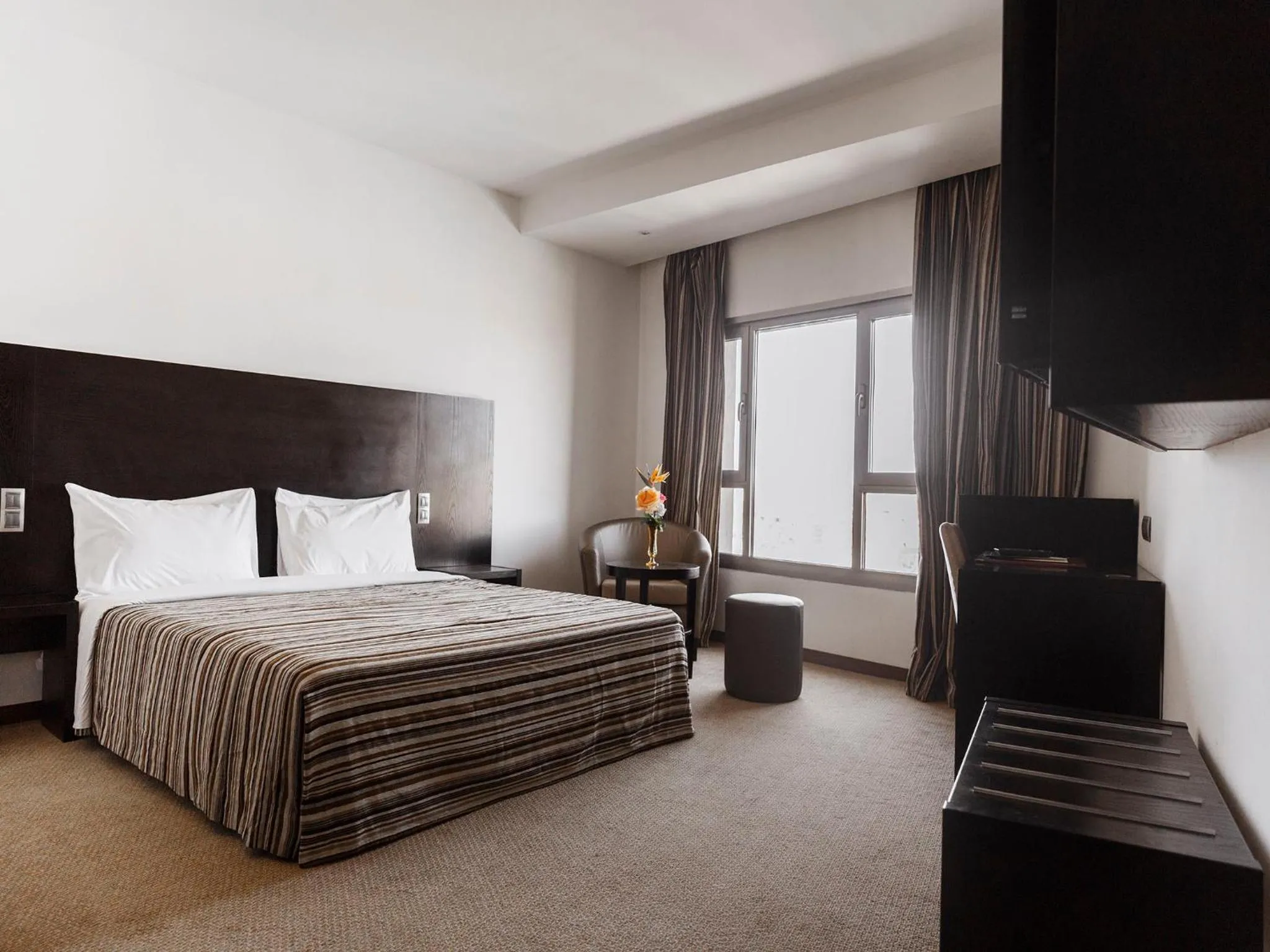 Bedroom, Bed in Hotel Eden Bel Abbes