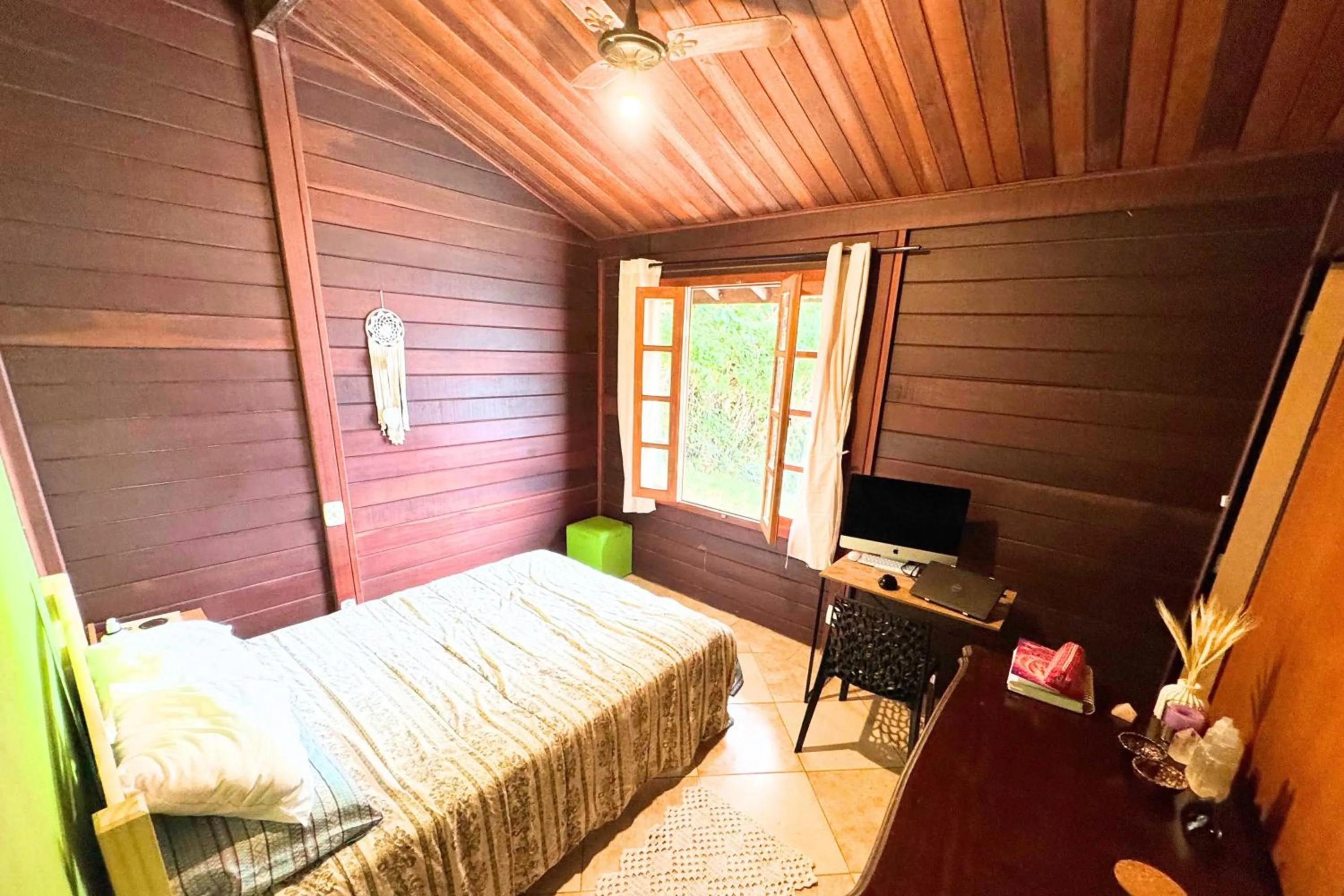 Bed in Pousada Mirante Ilhabela