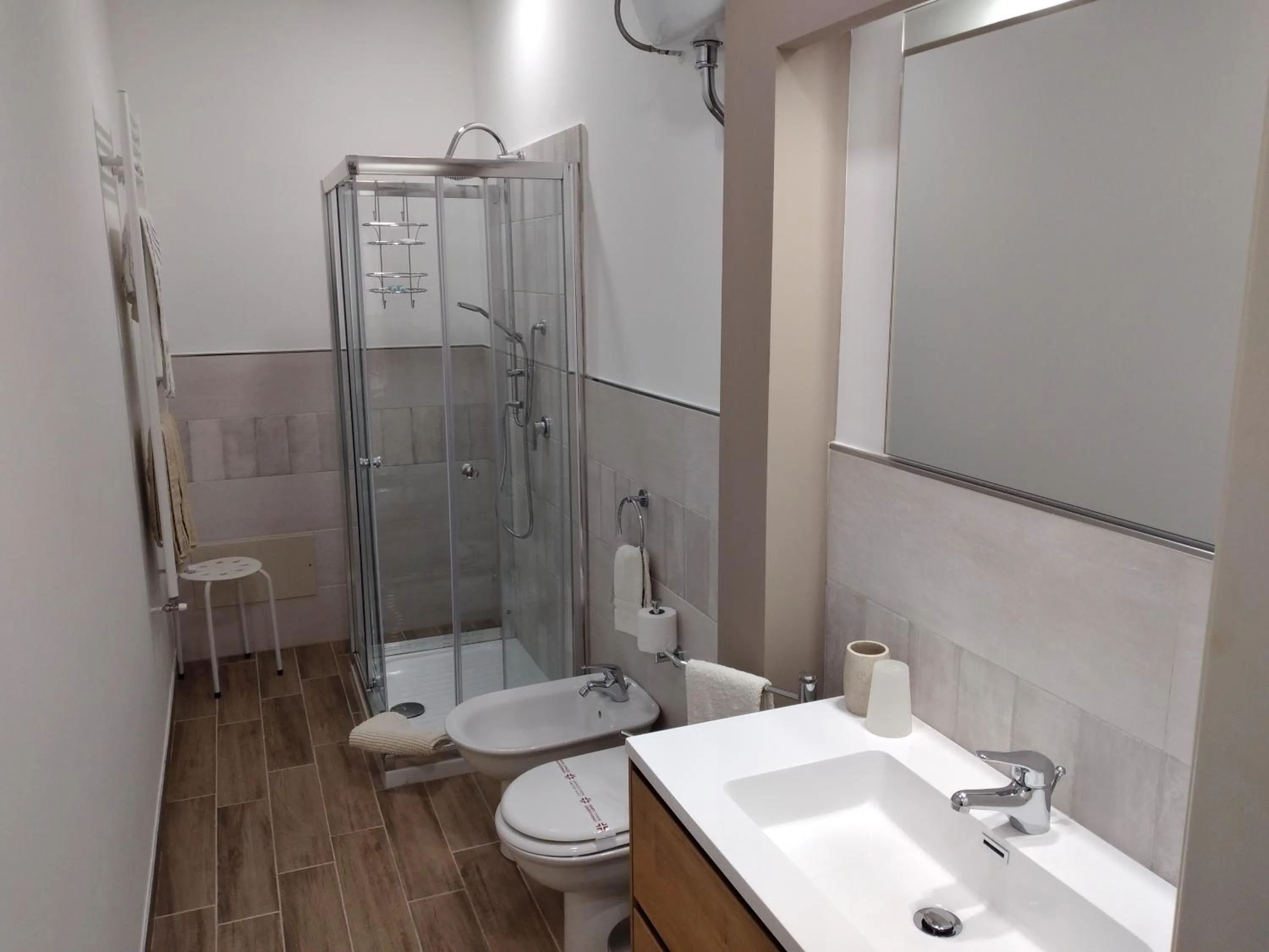 Bathroom in B&B Villa Letizia