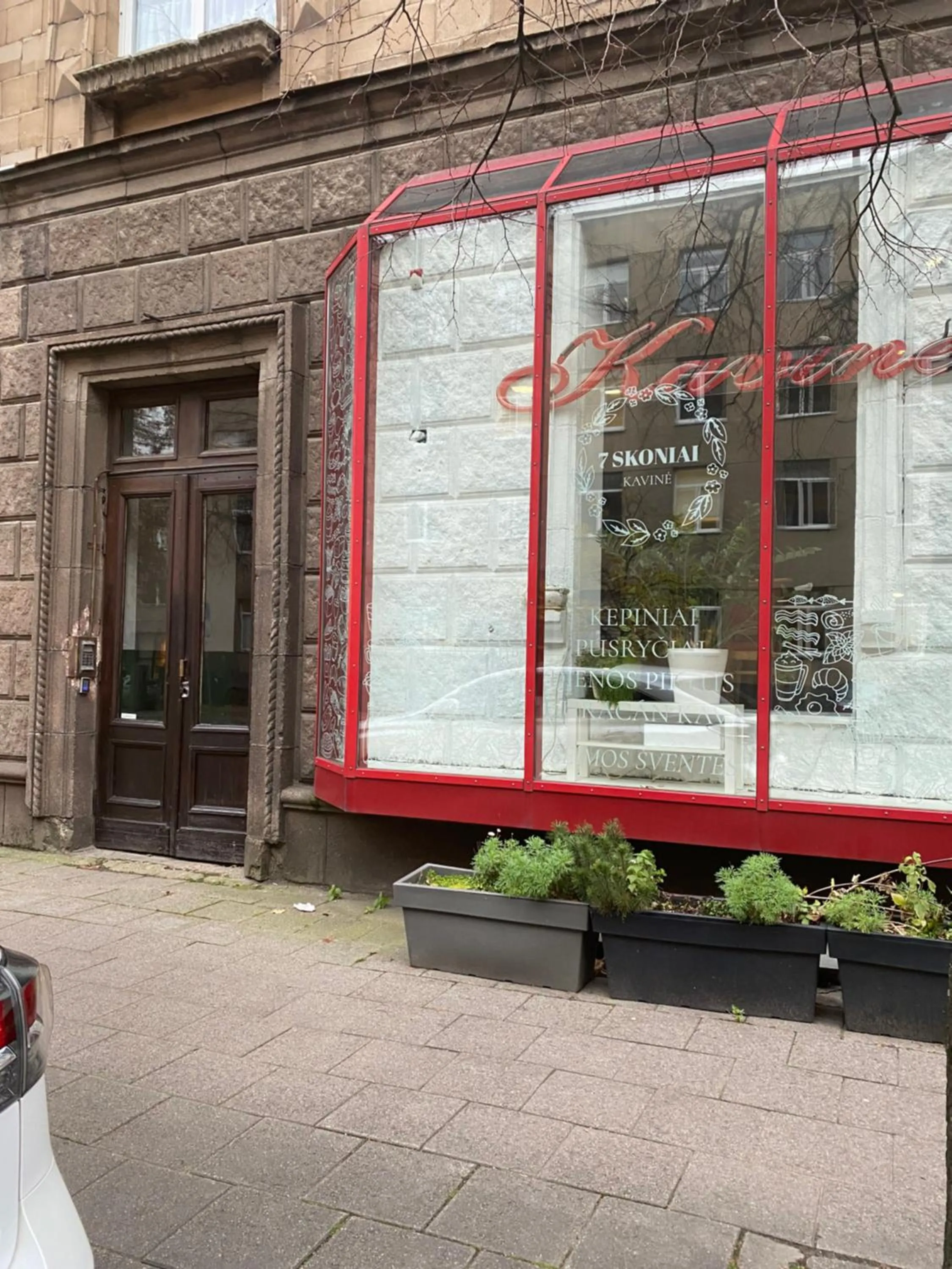 Facade/entrance in Valentina's Rooms