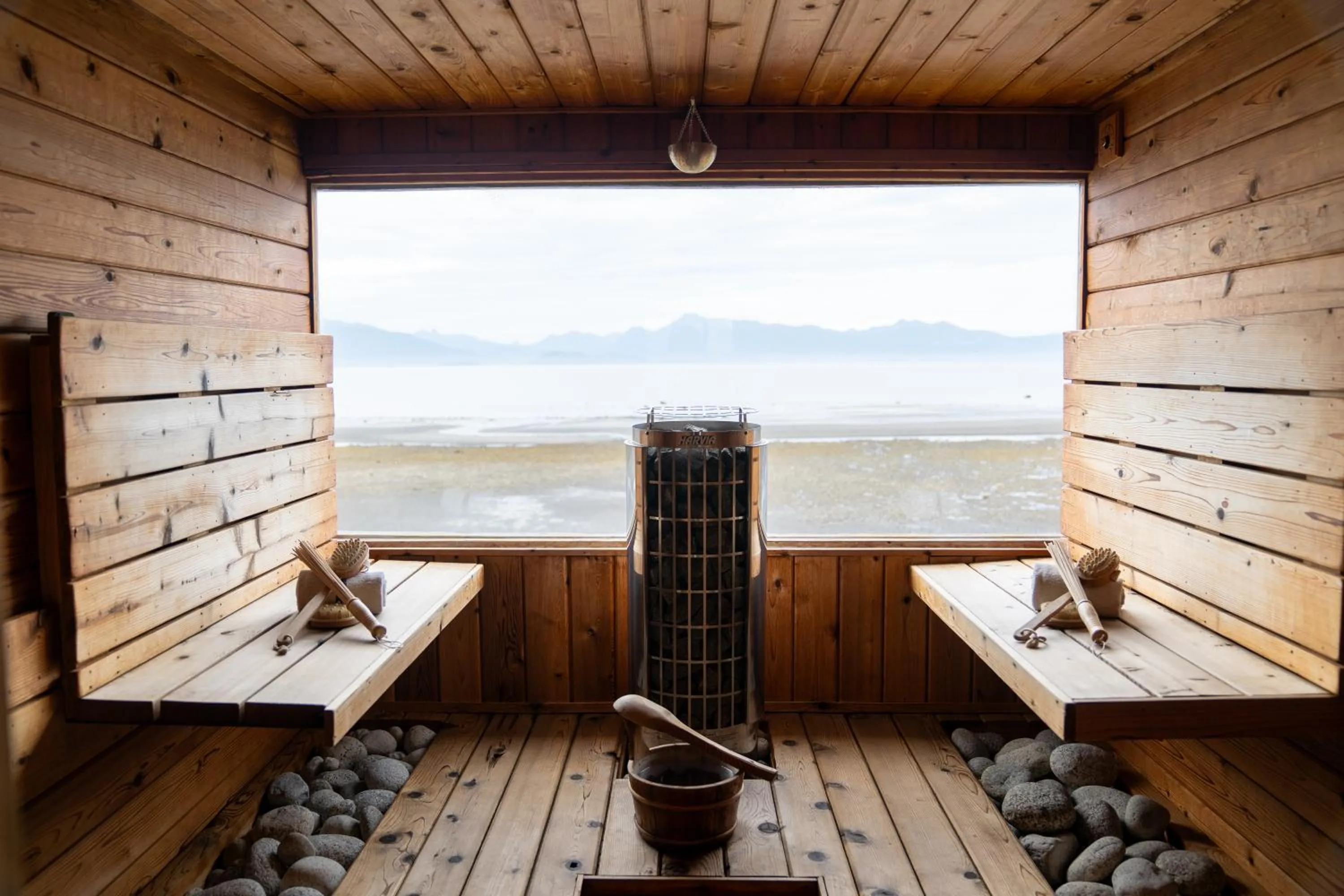 Sauna in Homer Inn & Spa