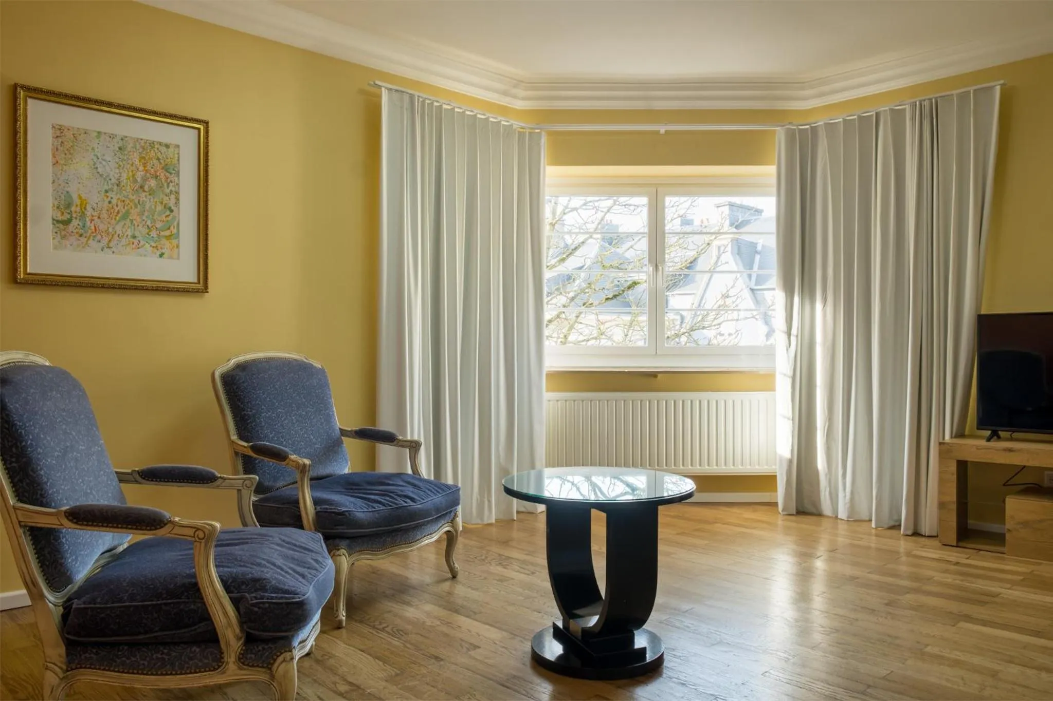 Seating area in Hotel Parc Belair