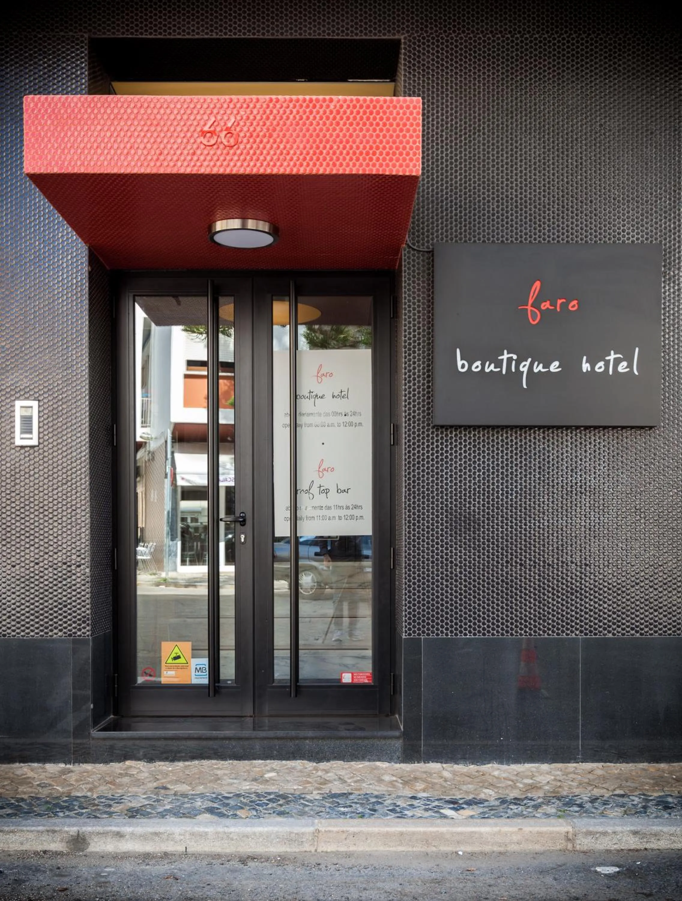 Facade/entrance in Faro Boutique Hotel