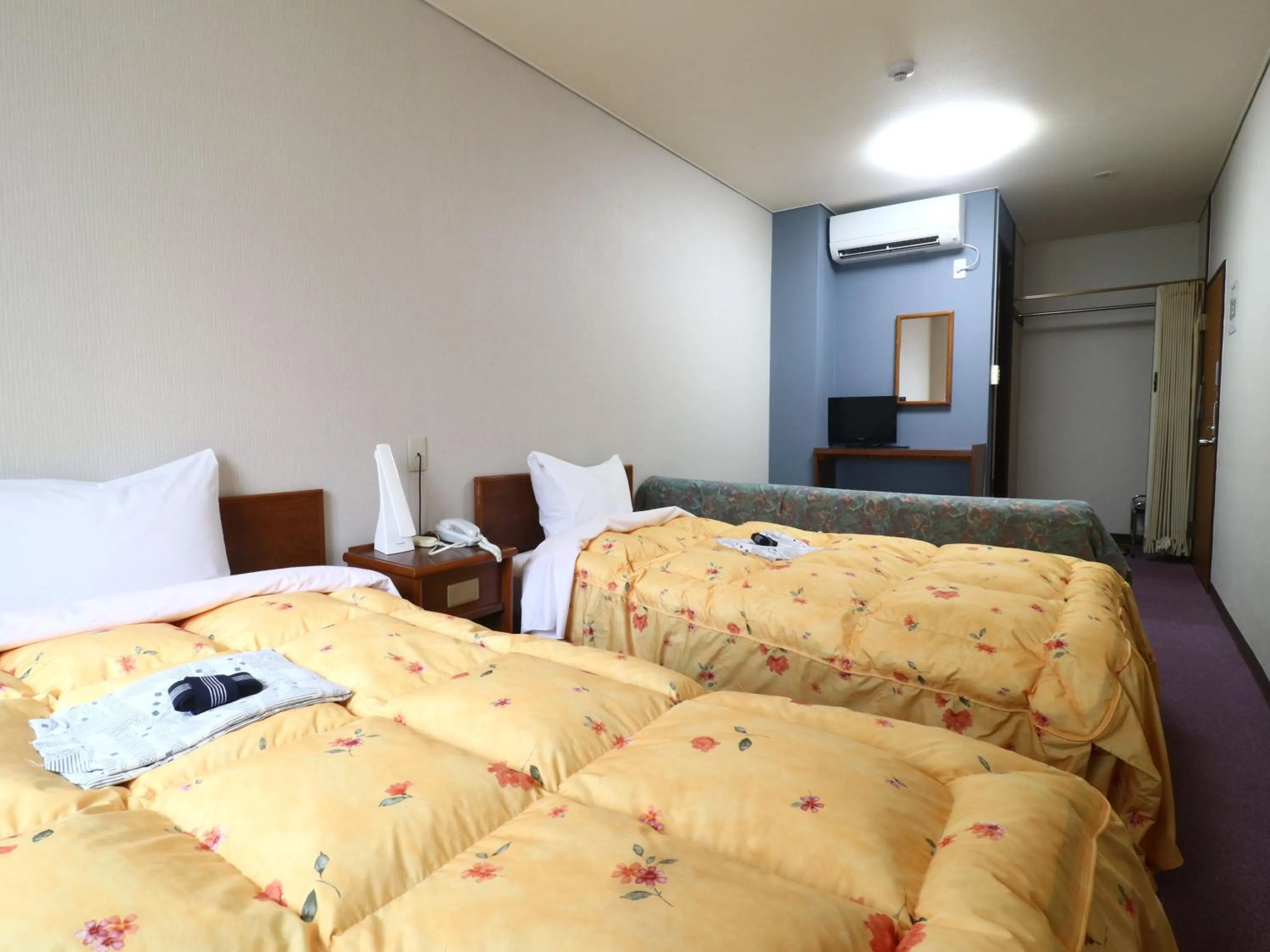 Photo of the whole room, Bed in Shinseto Station Hotel