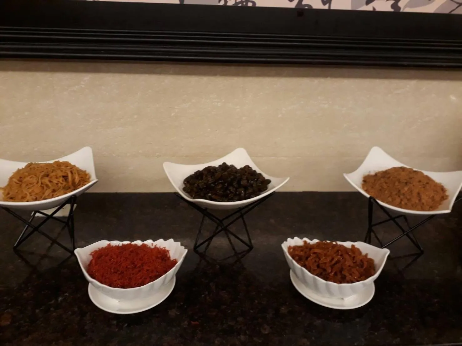 Buffet breakfast in Chong Yu Hotel