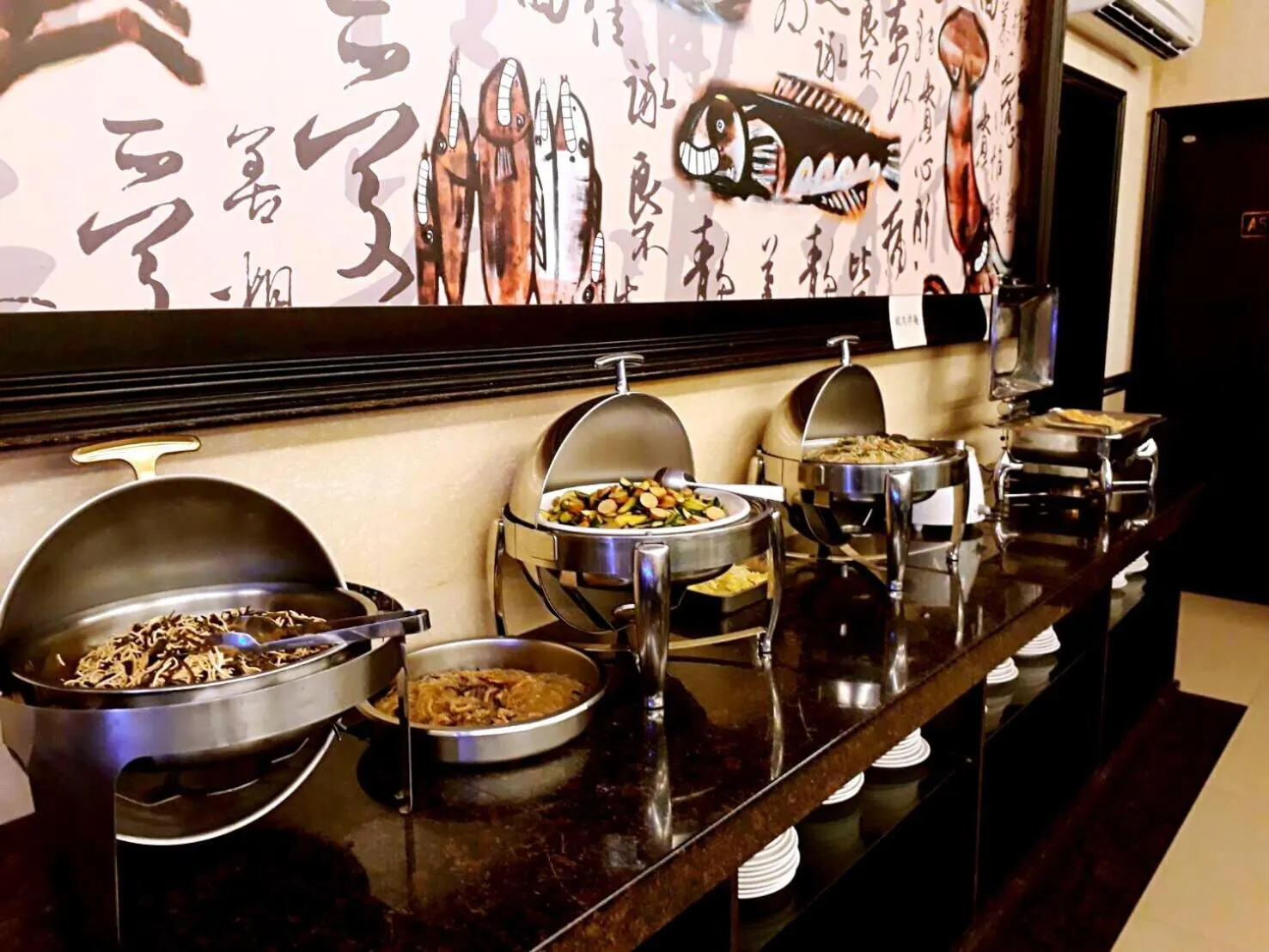 Food in Chong Yu Hotel