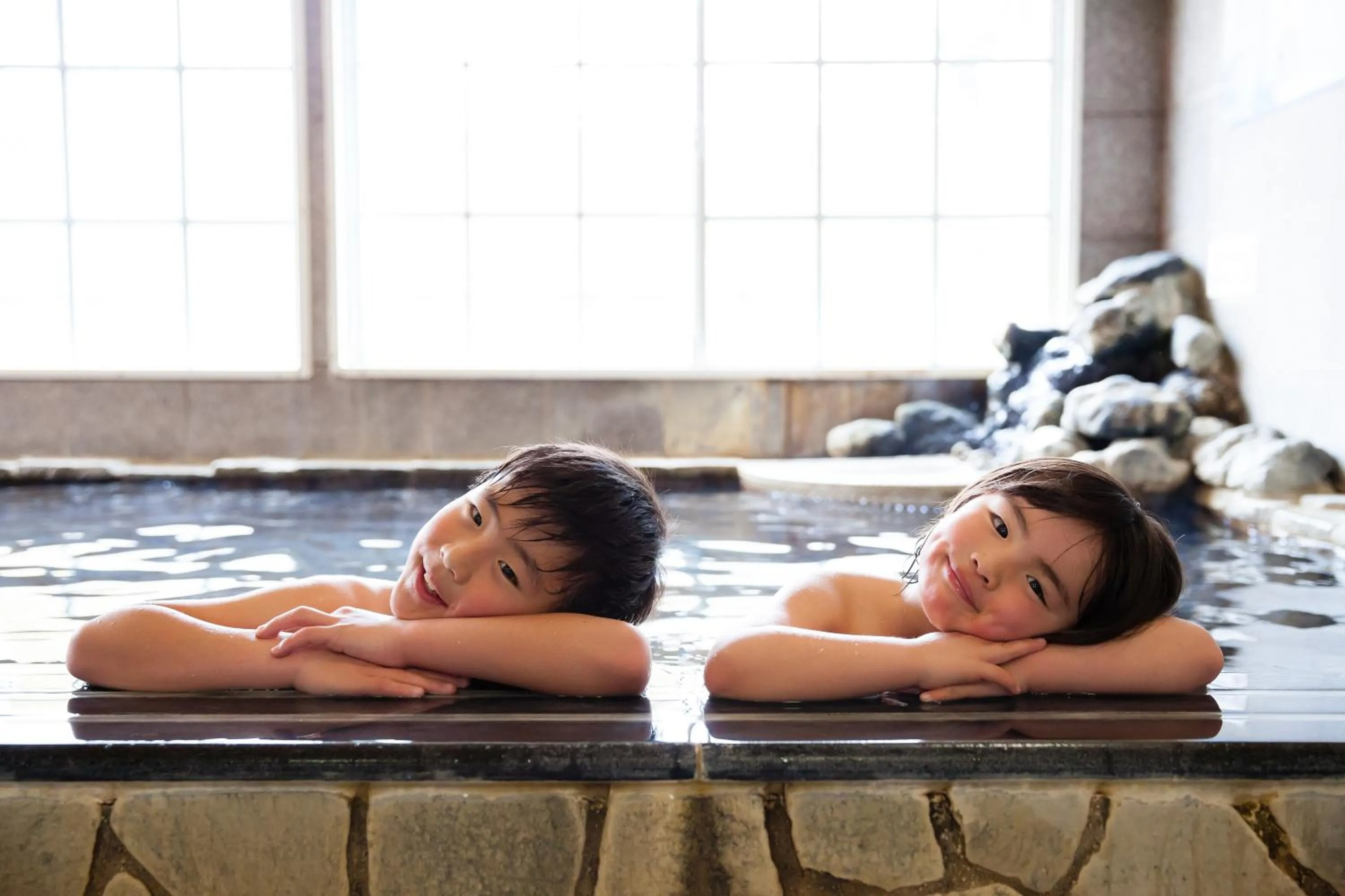 Public Bath in Karuizawa Hotel Paipuno Kemuri