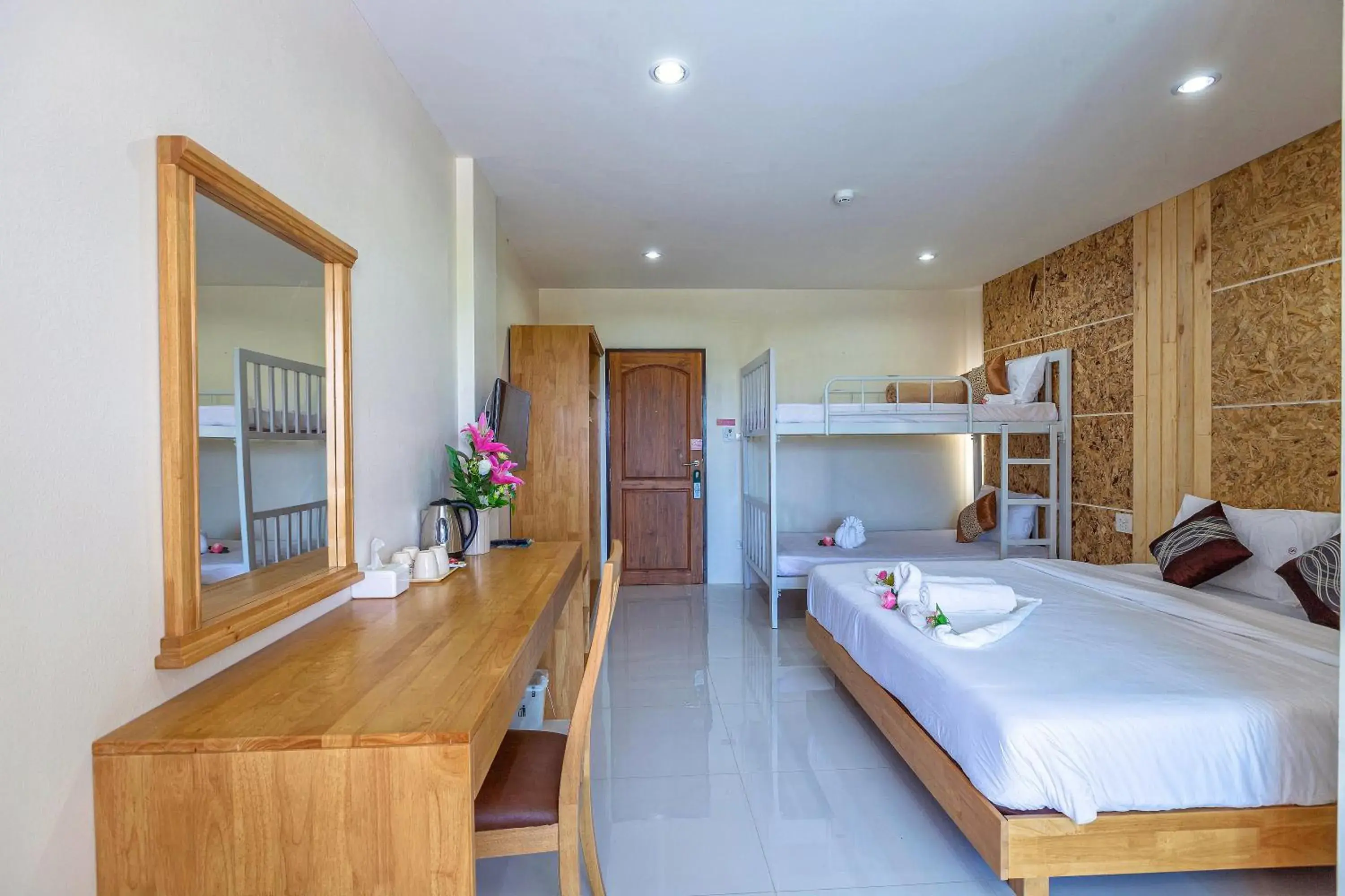 Photo of the whole room, Bed in JS Residence Krabi Photo of the whole room, Bed in JS Residence Krabi