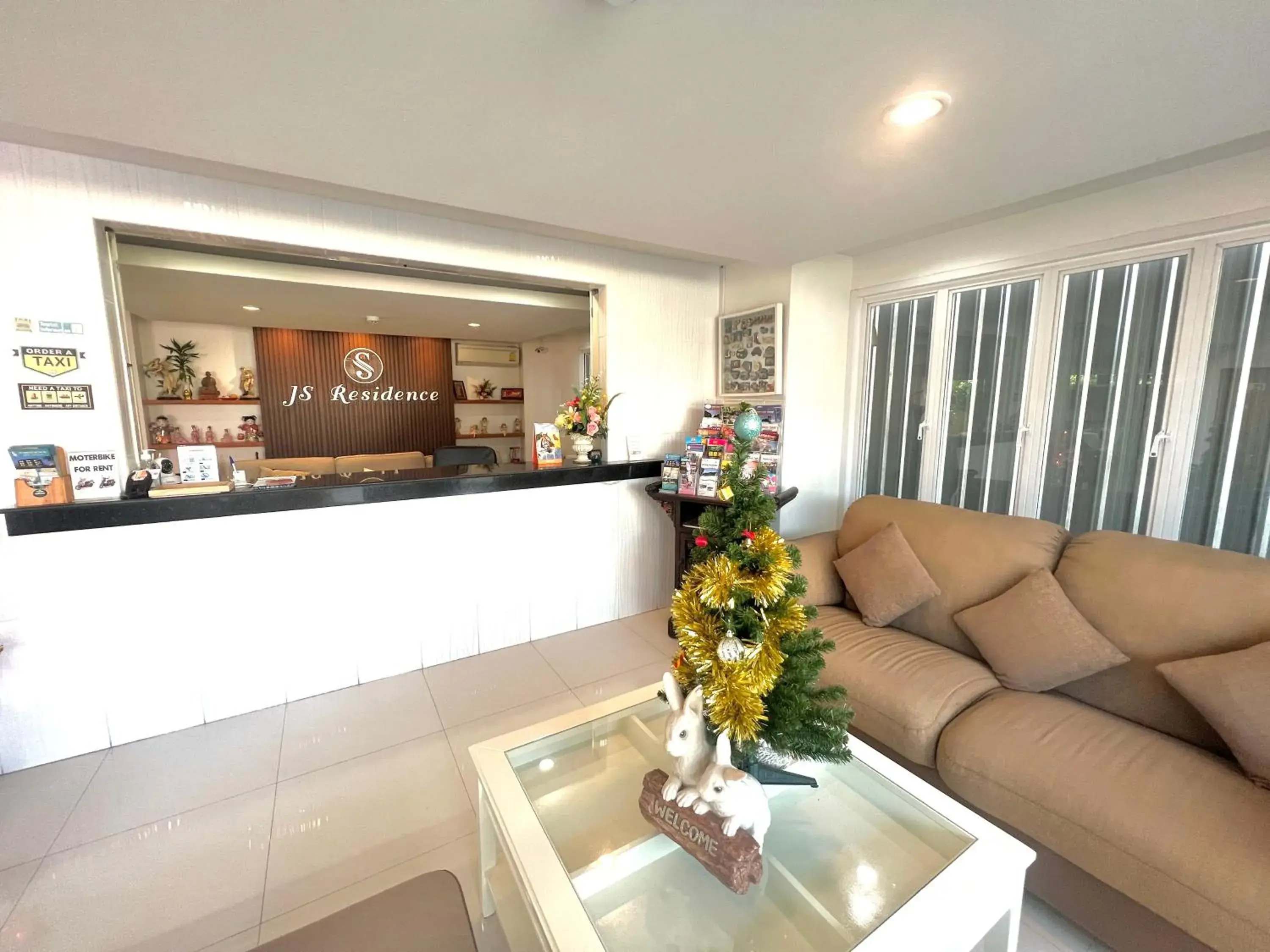 Lobby or reception in JS Residence Krabi Lobby or reception in JS Residence Krabi