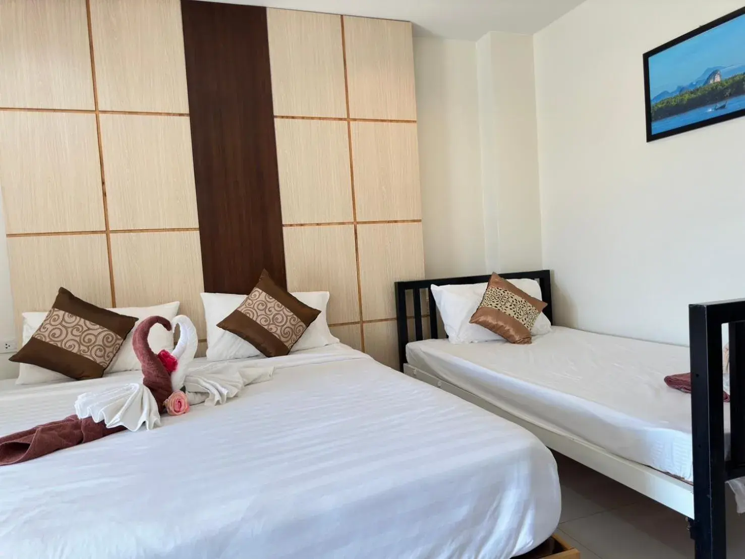 Bed in JS Residence Krabi Bed in JS Residence Krabi