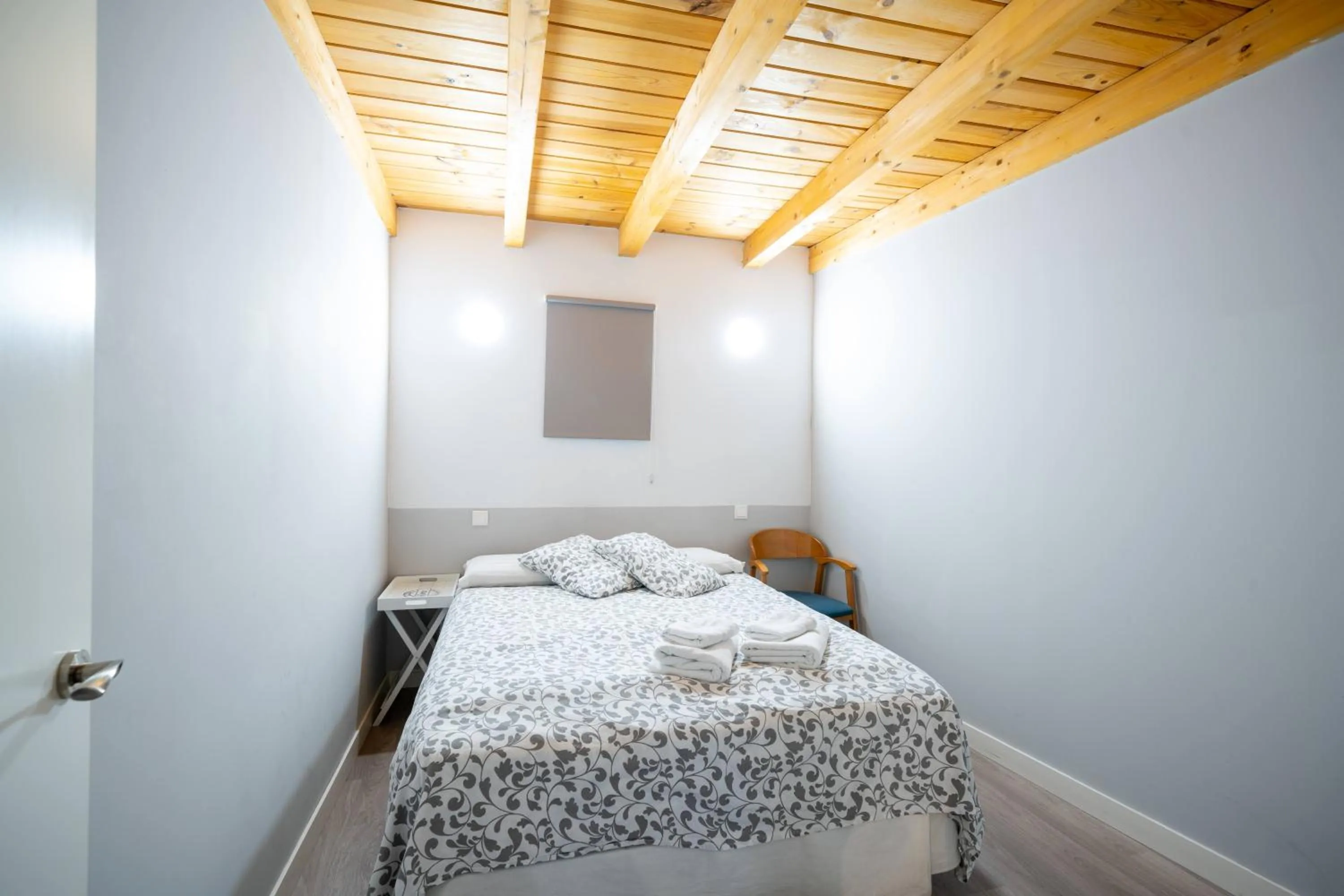 Bed in Apartamentos GO - Leopoldo Cano Center
