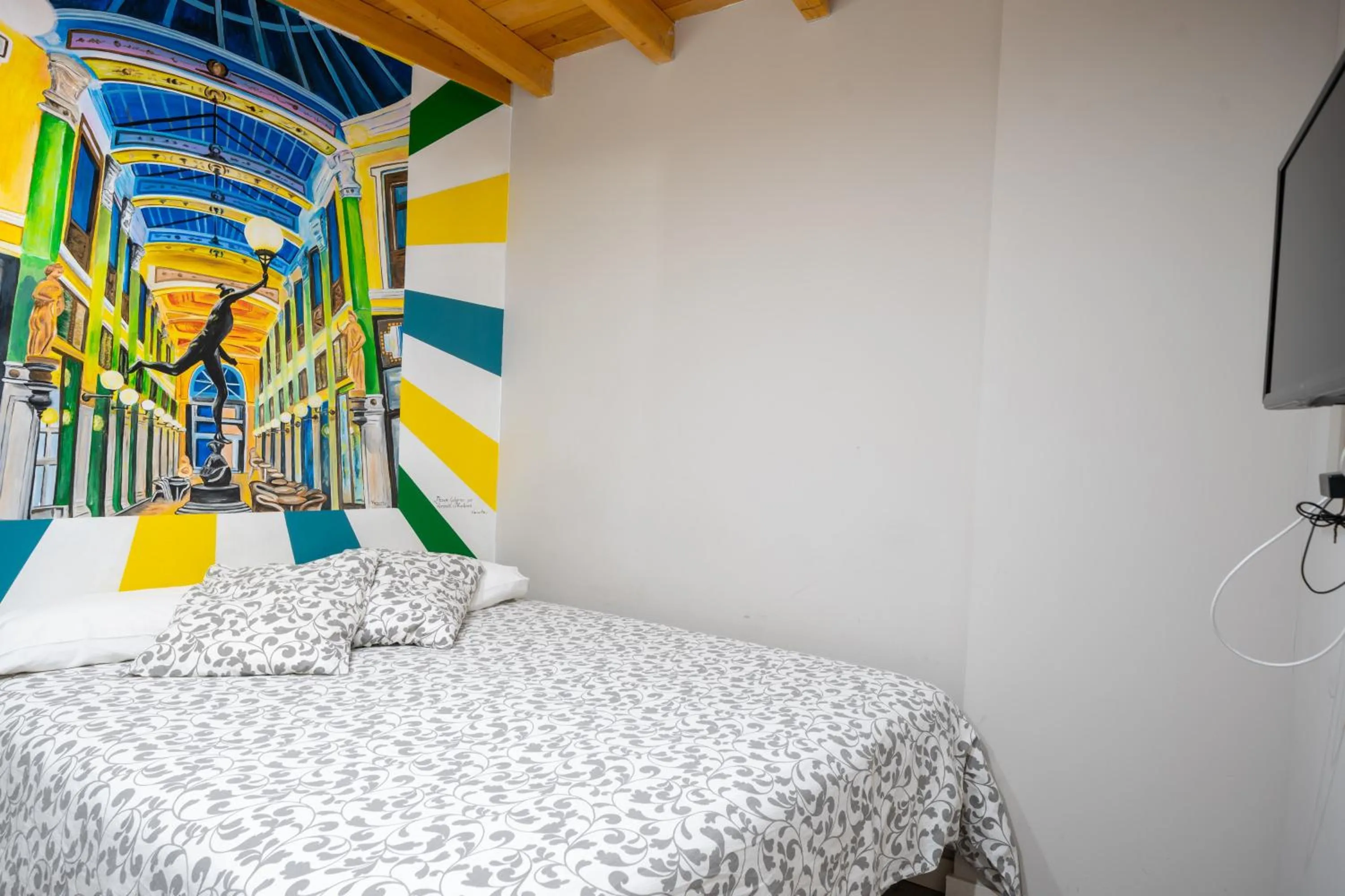Bed in Apartamentos GO - Leopoldo Cano Center