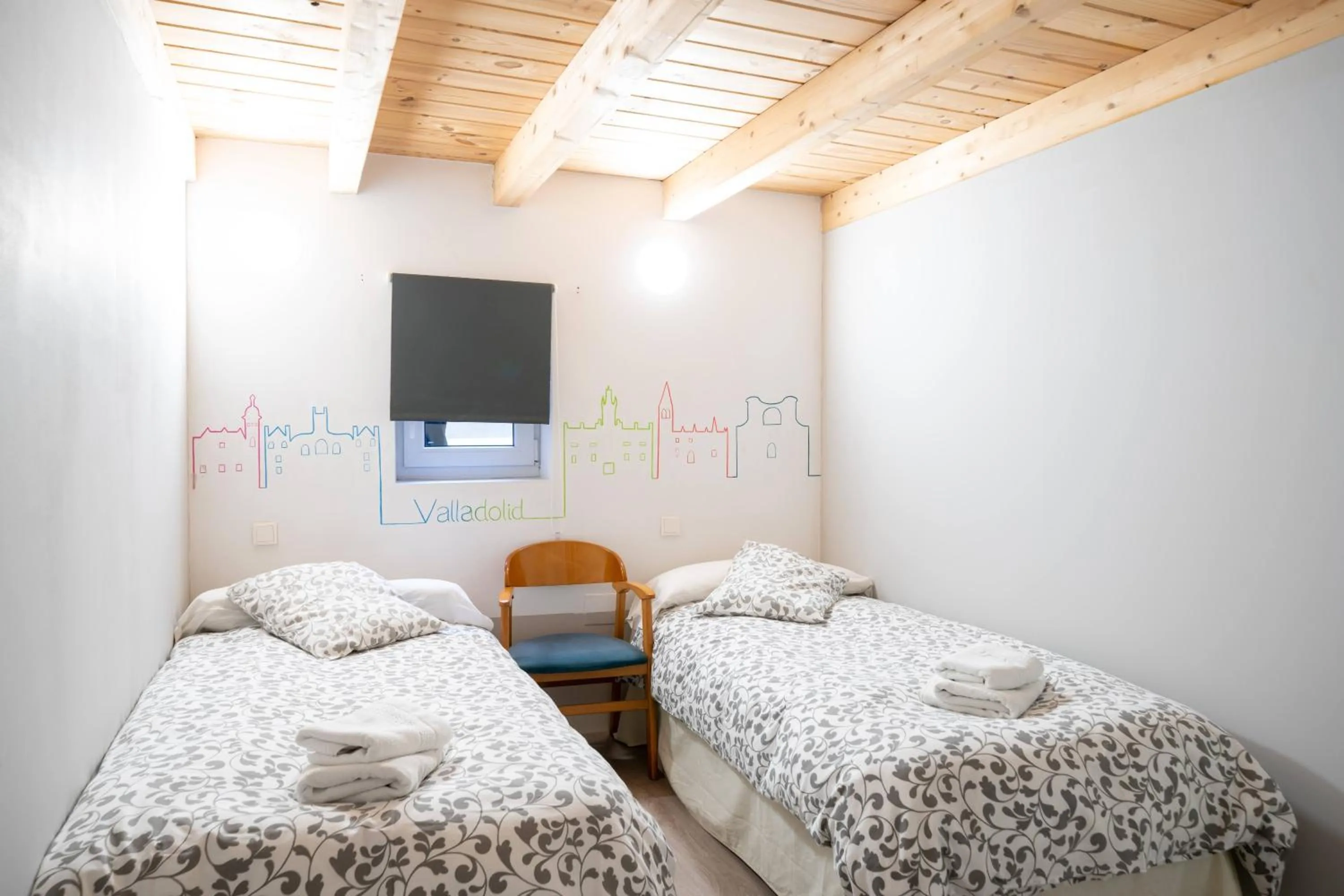 Bed in Apartamentos GO - Leopoldo Cano Center