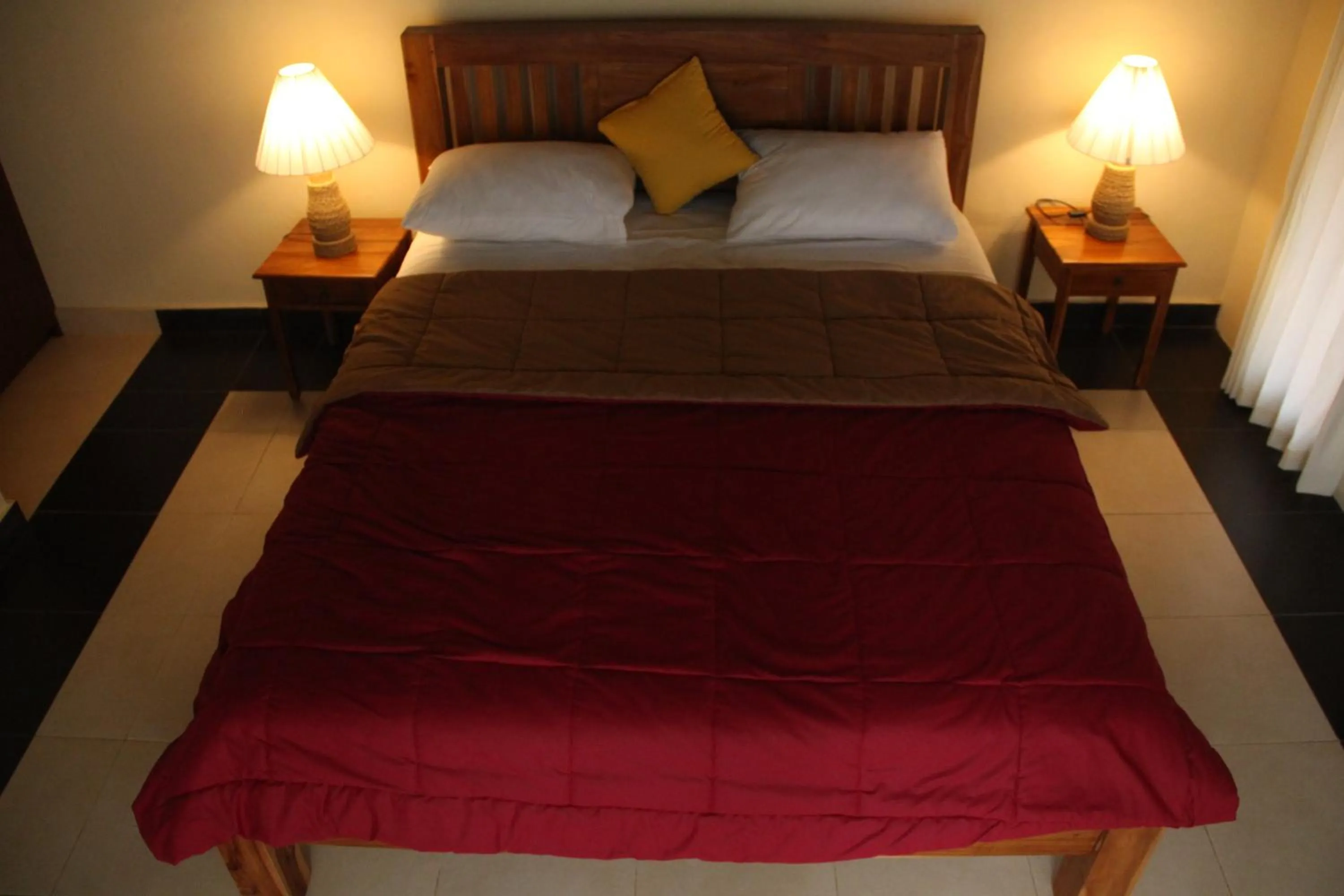 Bed in Ary House Ubud