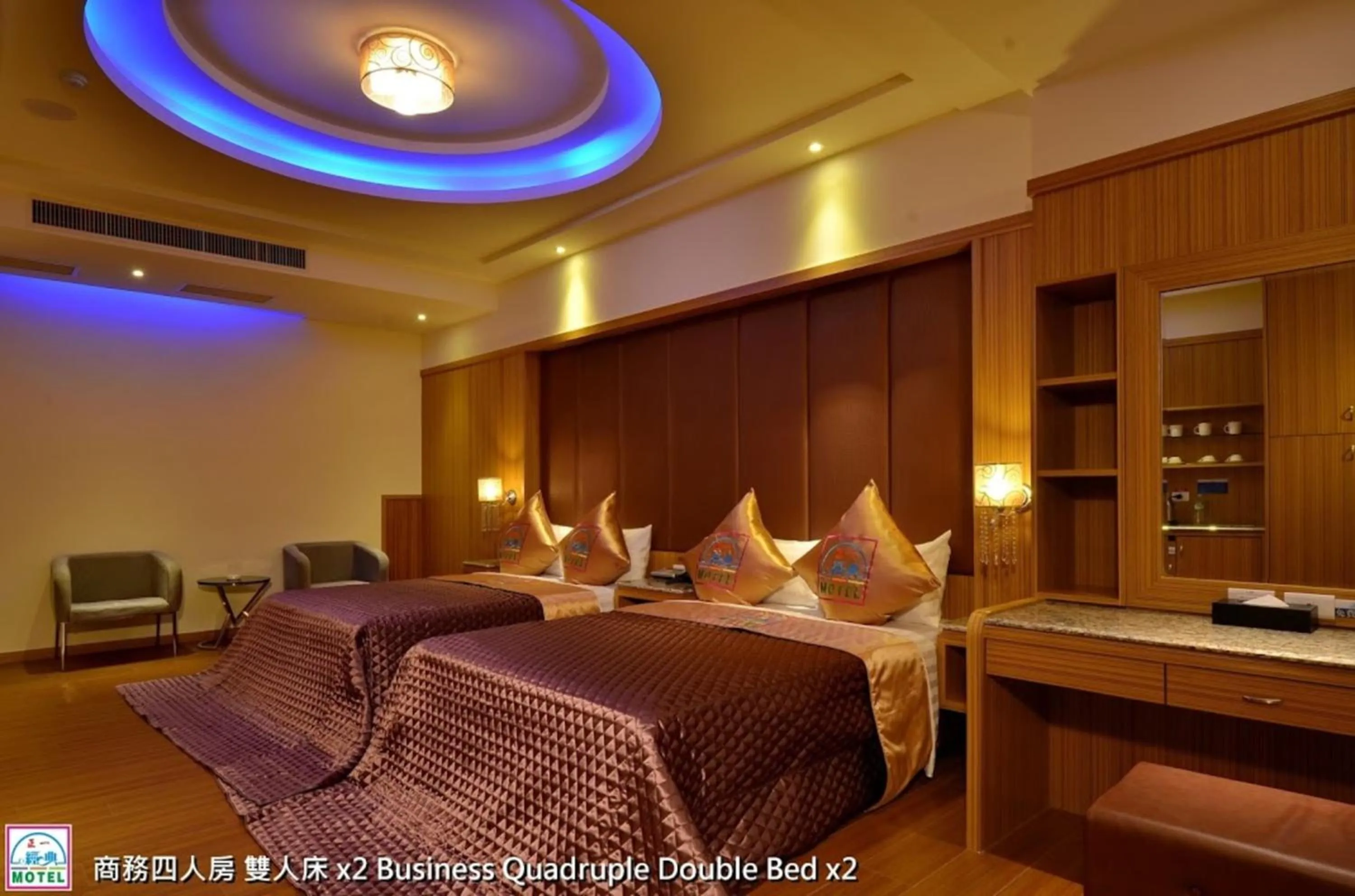 Bed in 正一經典汽車商務旅館2館-台東縣旅館119號