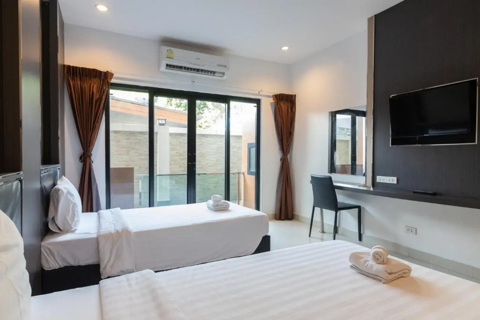 Bedroom in Tribe Pattaya SHA certificated