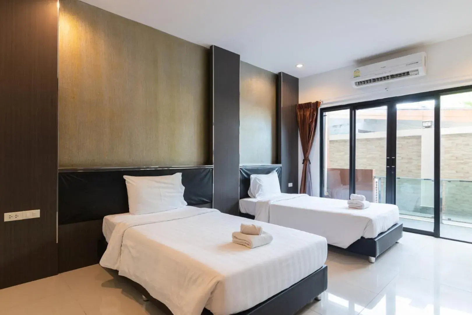 Bedroom in Tribe Pattaya SHA certificated